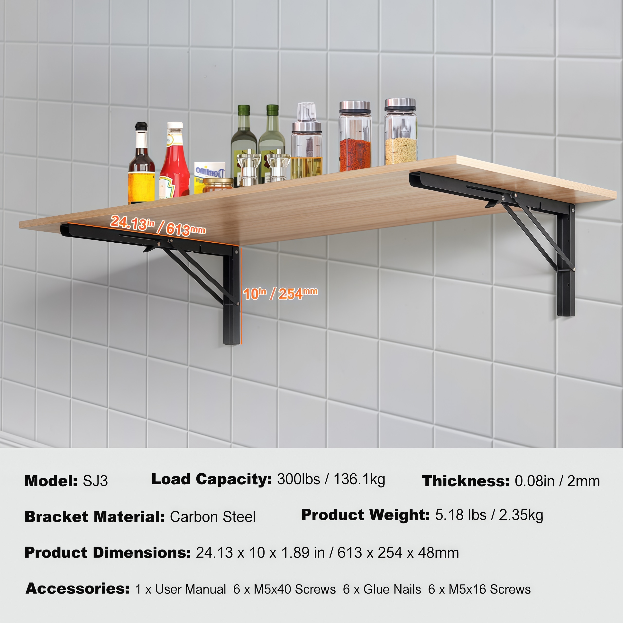 Numhew NHSEAN8055 Shelving-Hardware - View #7
