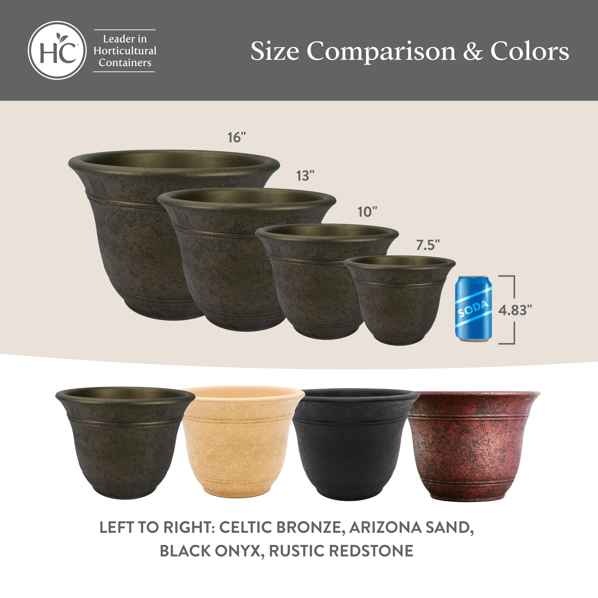The HC Companies SRA13001P02 Planter-Window-Box - View #6