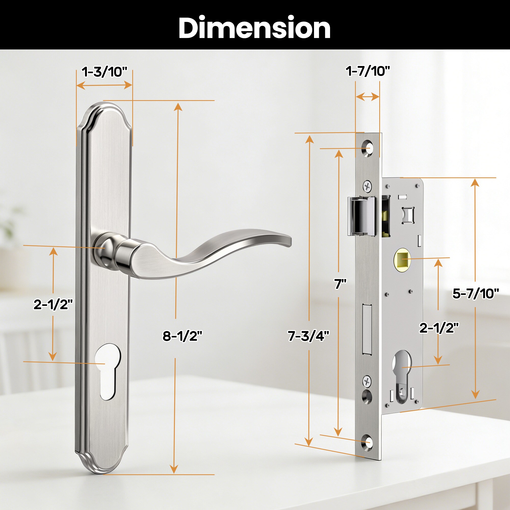 Senyhardware PN-FB18N Screen-Storm-Door-Handles - View #8