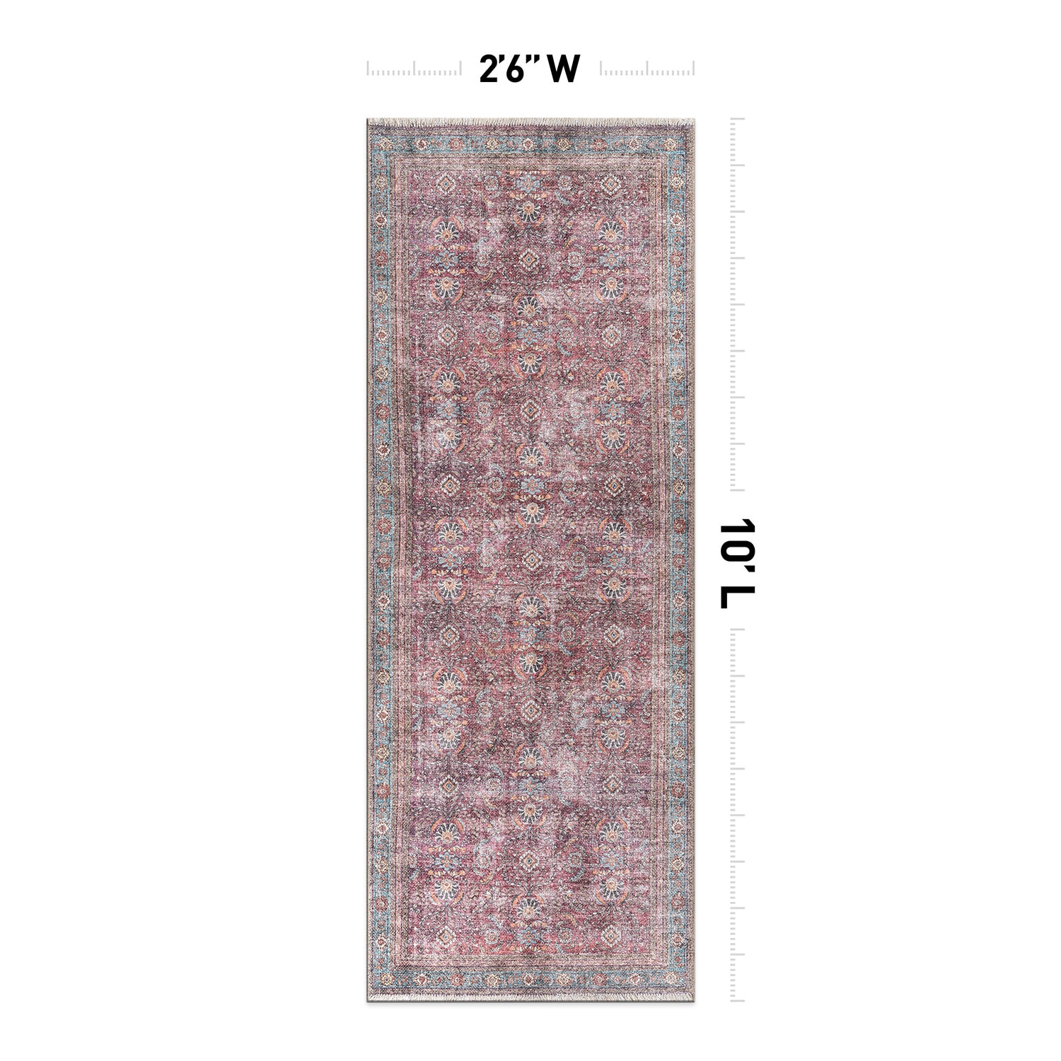 World Rug Gallery 6038MULTI2X10 rugs - View #6