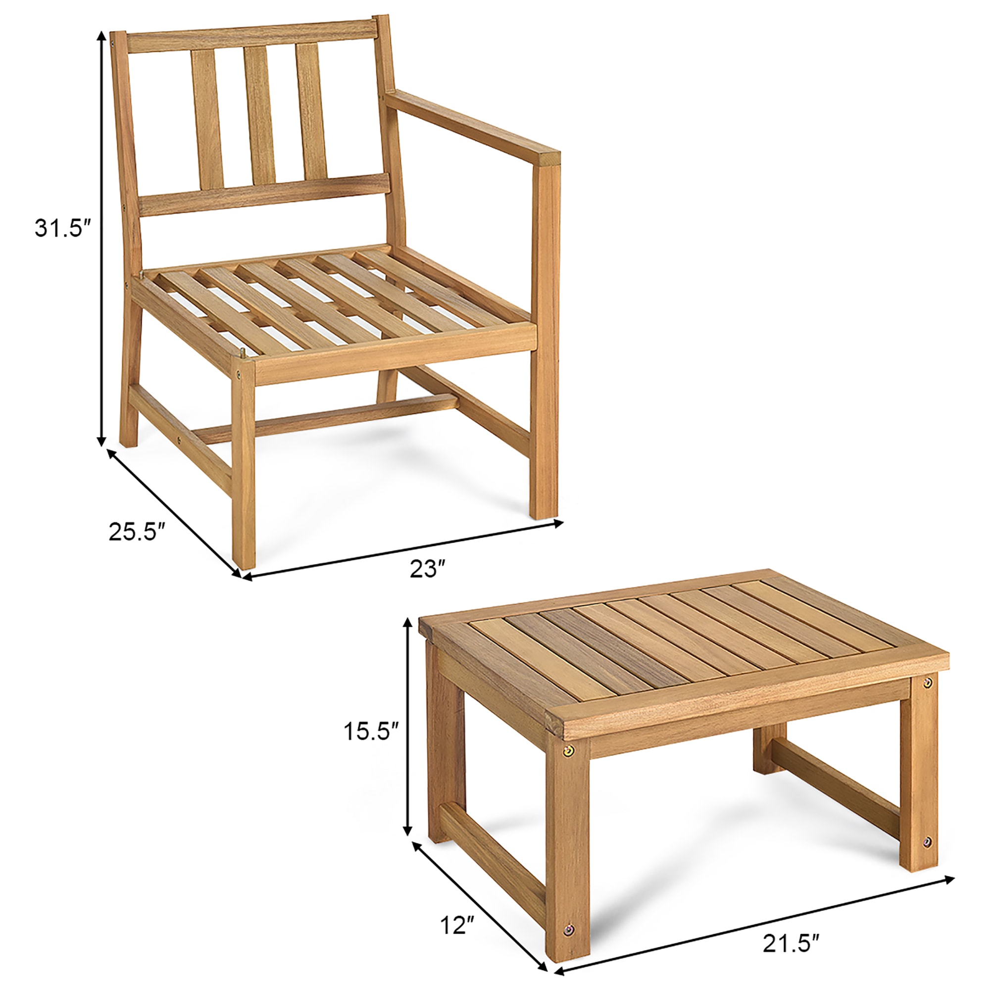 Costway LWS00853 Patio-Chairs - View #2