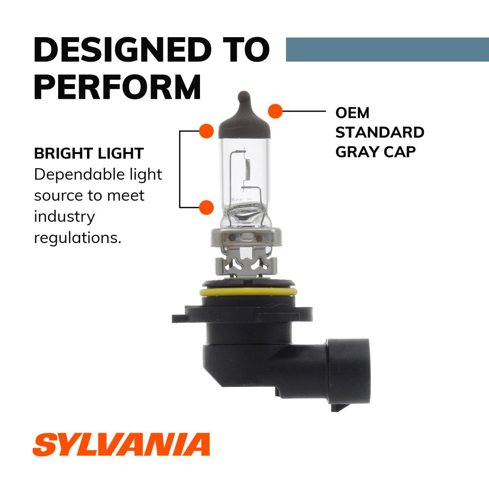 SYLVANIA 9006 Basic Halogen Forward Lighting Bulb - White, 1 Pack in ...