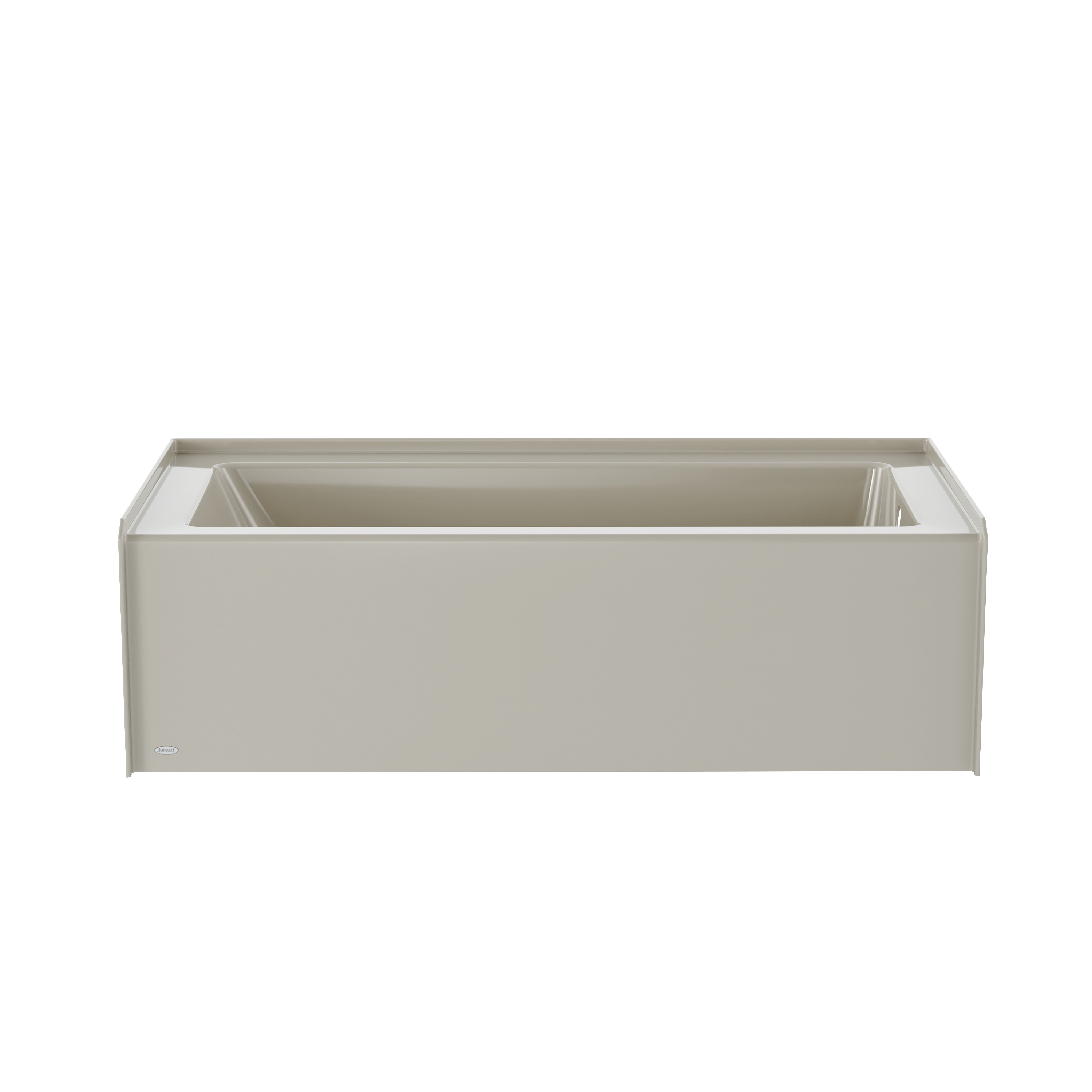 Jacuzzi QF31969 32.02 x 66 Oyster Acrylic Rectangular Alcove Soaking bathtub ( Right Drain )