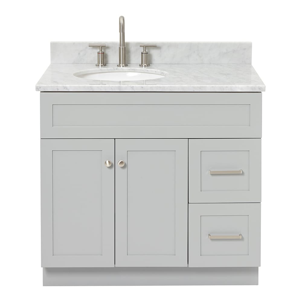 ARIEL F037SLCW2OVOGRY Bath-Vanity-Combo - View #2