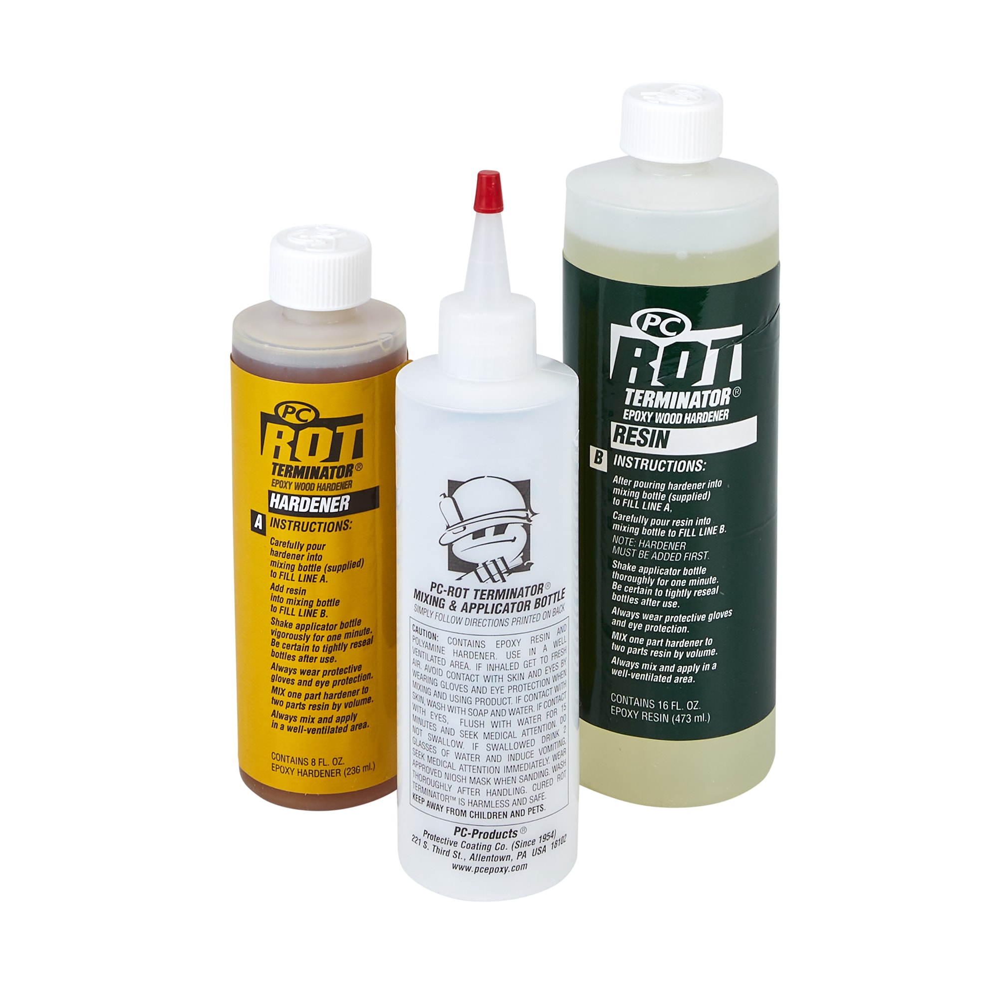 PC Products PC-Rot 24-oz Dries Amber Wood Hardener in the Surface Repair  department at