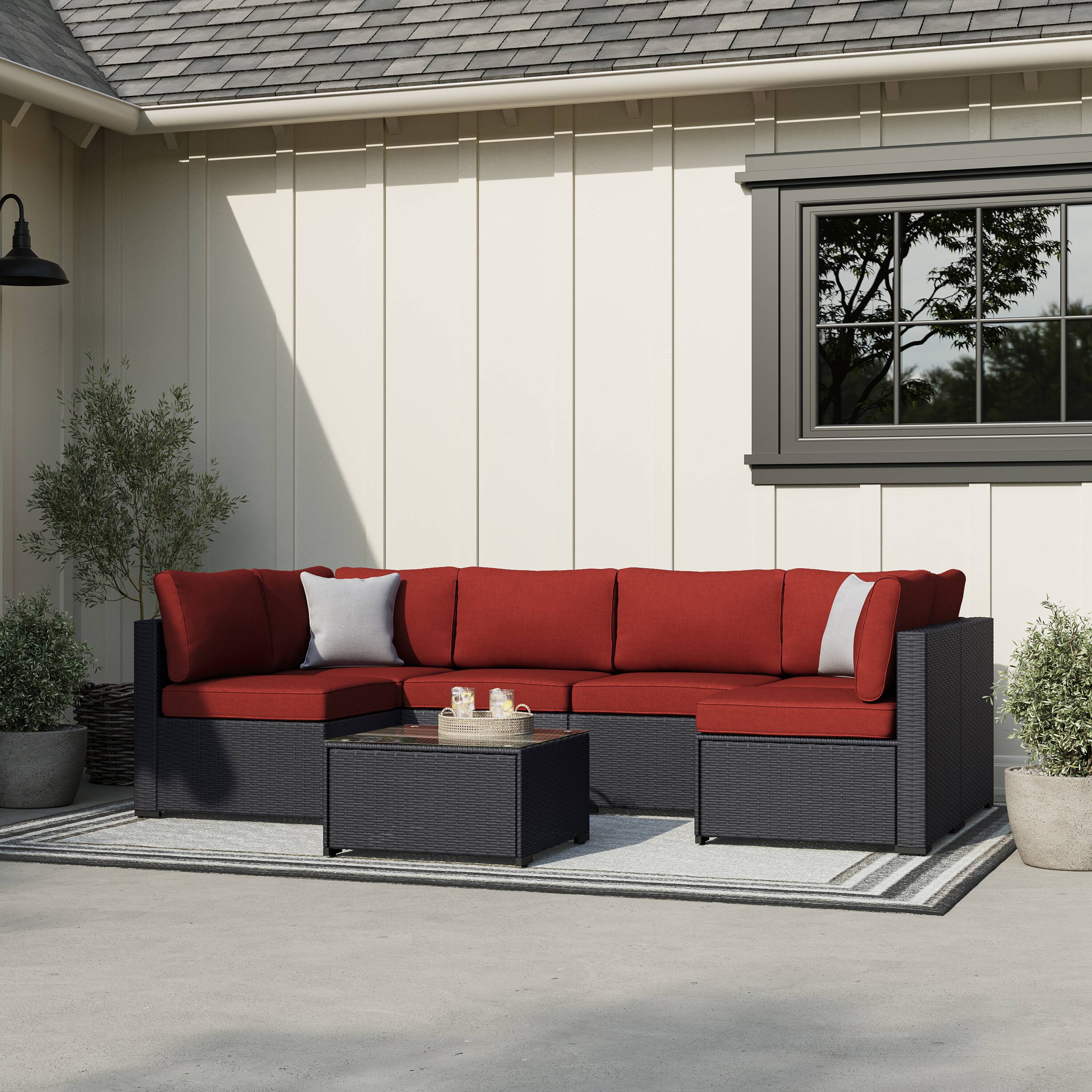 Style Selections FRS02054-R Patio-Sofas-Daybeds - View #12