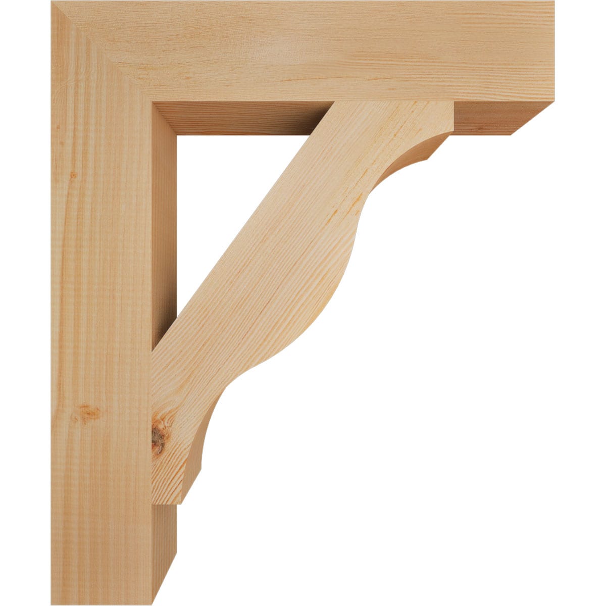 Ekena Millwork BKT04X20X24FST05SDF Exterior-Brackets-Braces - View #3