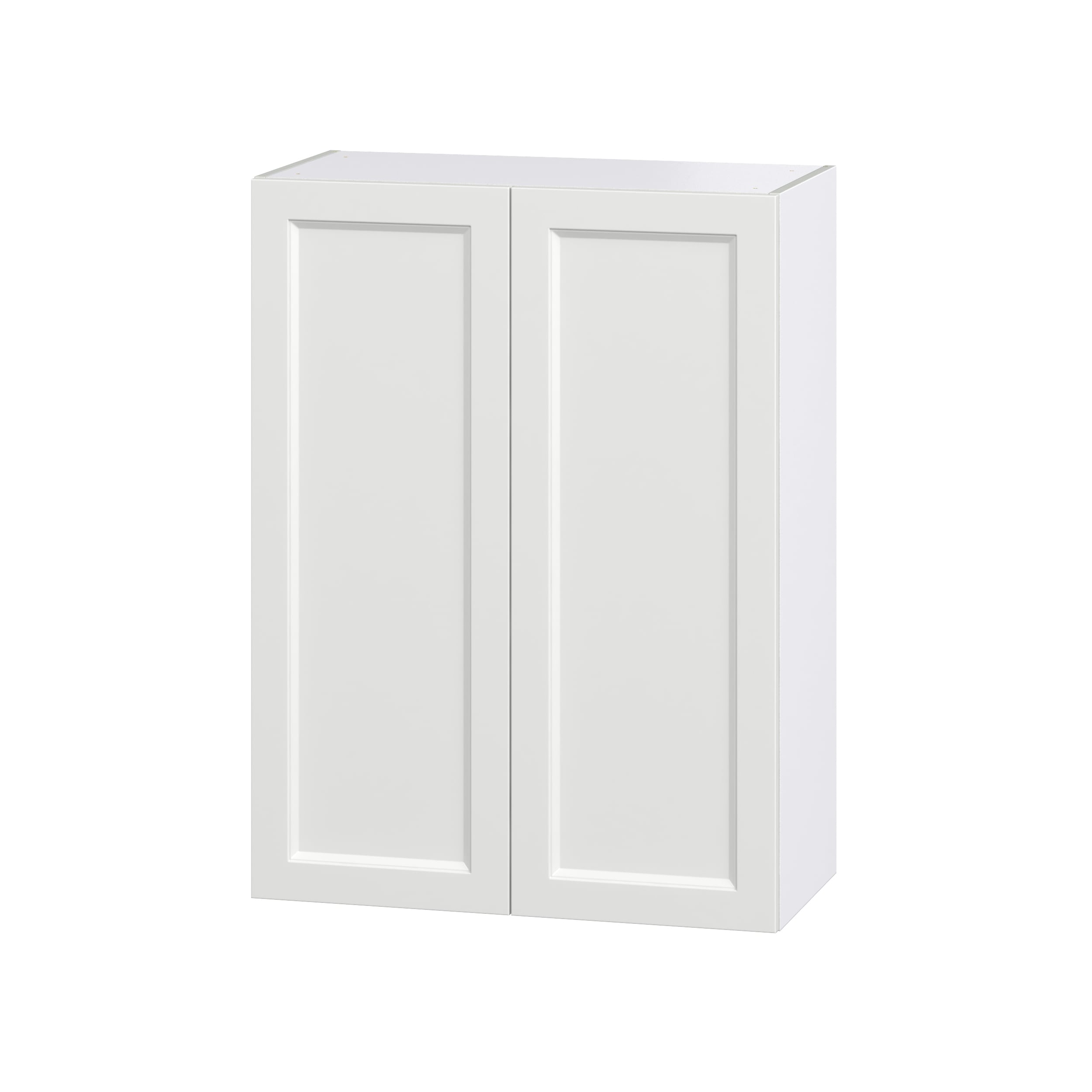 Hugo&Borg Riviera 36-in W x 30-in H x 14-in D Bright White Wall Fully Assembled Cabinet (Recessed Panel Shaker Door Style)