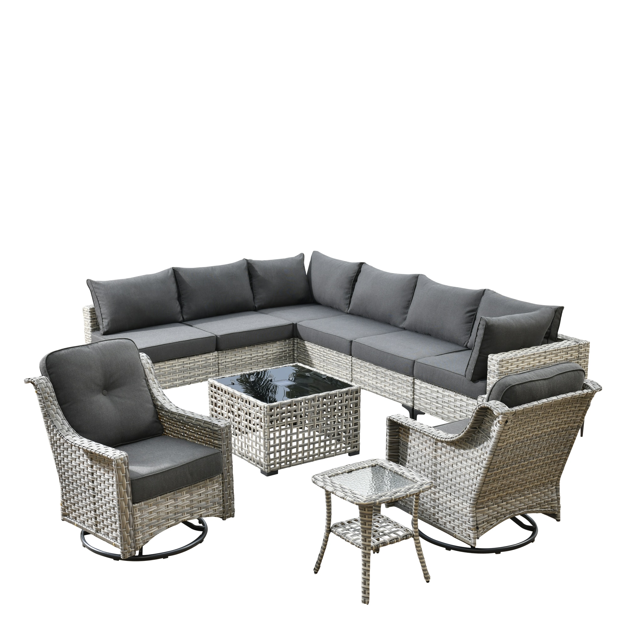 ALTRIGUS 6L-YZSKT110-AL Patio-Conversation-Sets - View #2