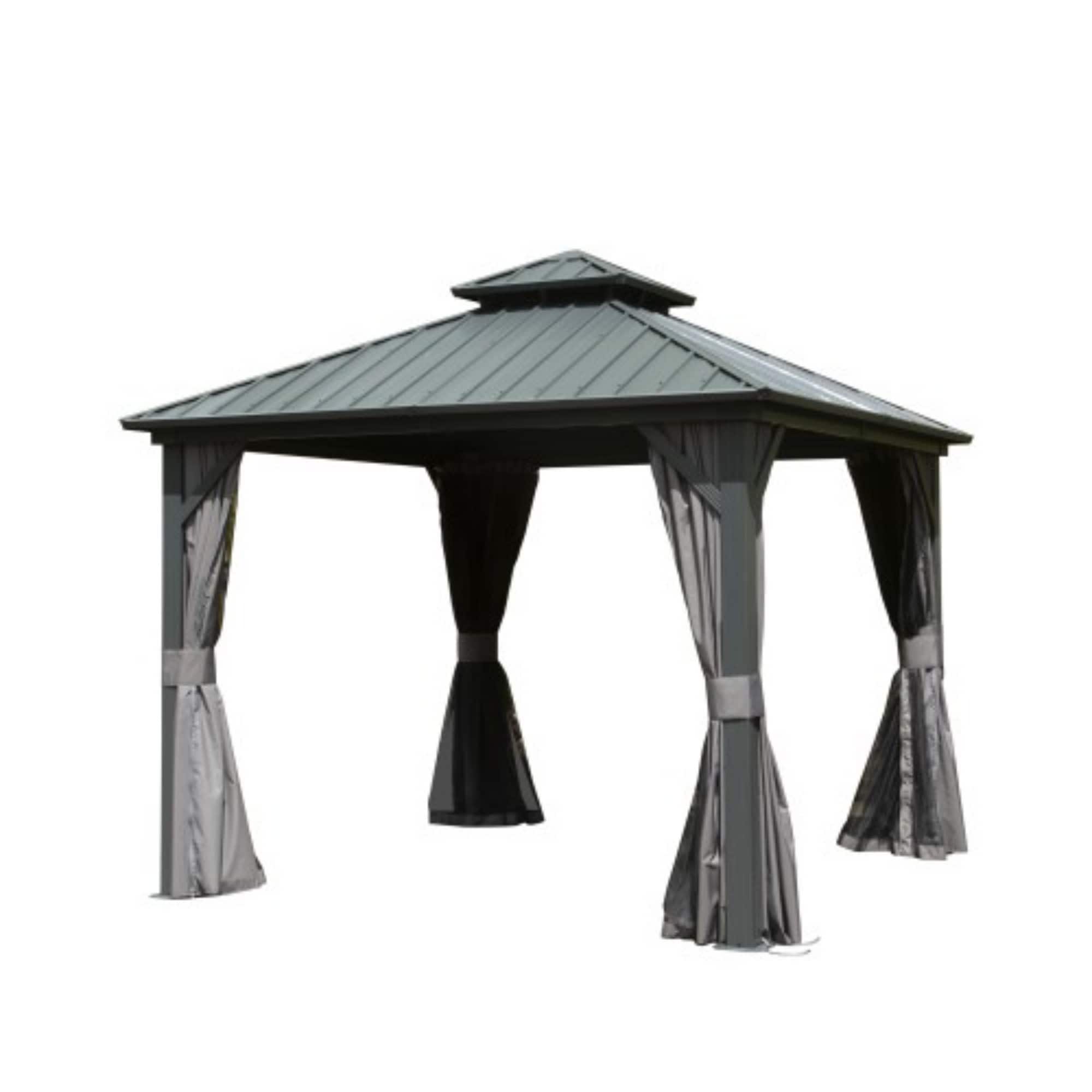 ToolCat BZ2-33-PW Wood-Resin-Gazebos - View #8