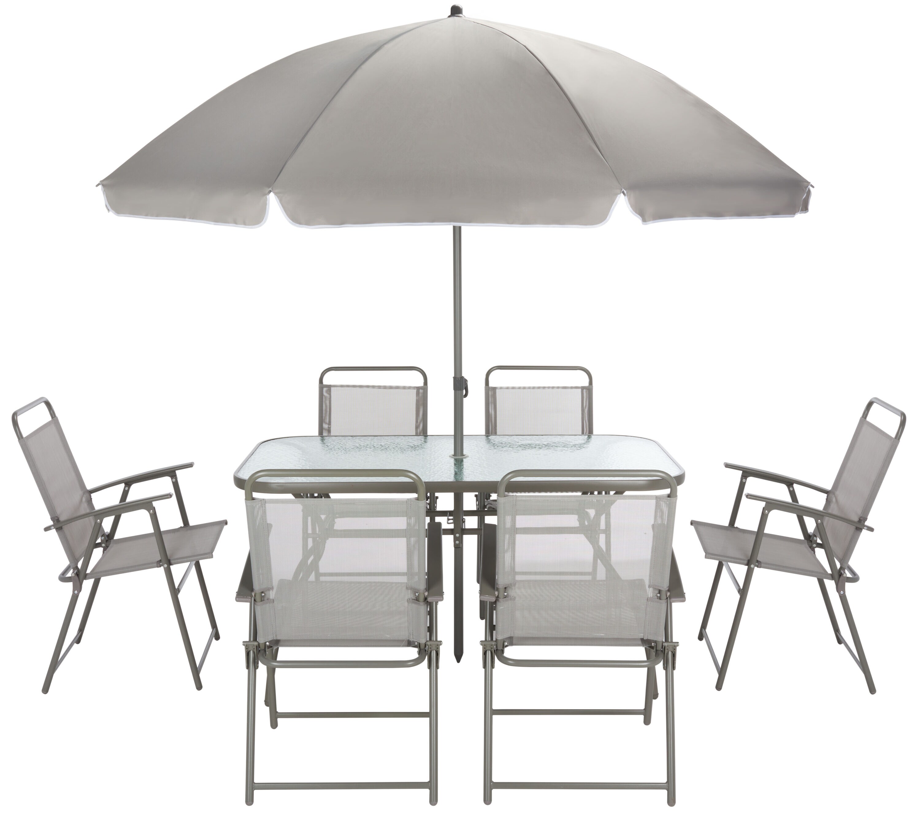 Safavieh PAT9037A Laurenti Outdoor Sectional with (no fabric) and Steel Frame