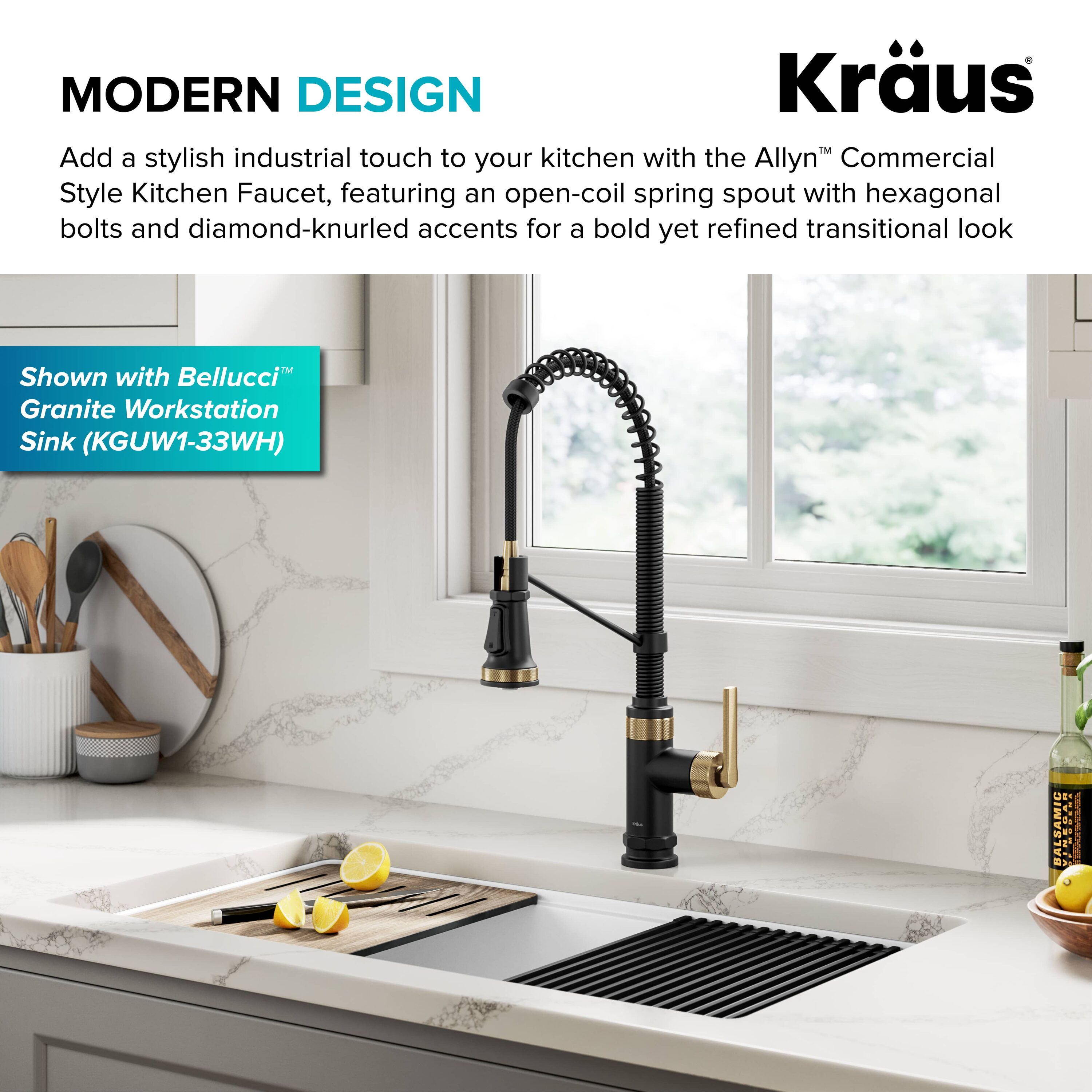 Kraus KPF-4110BBMB Kitchen-Faucets - View #4