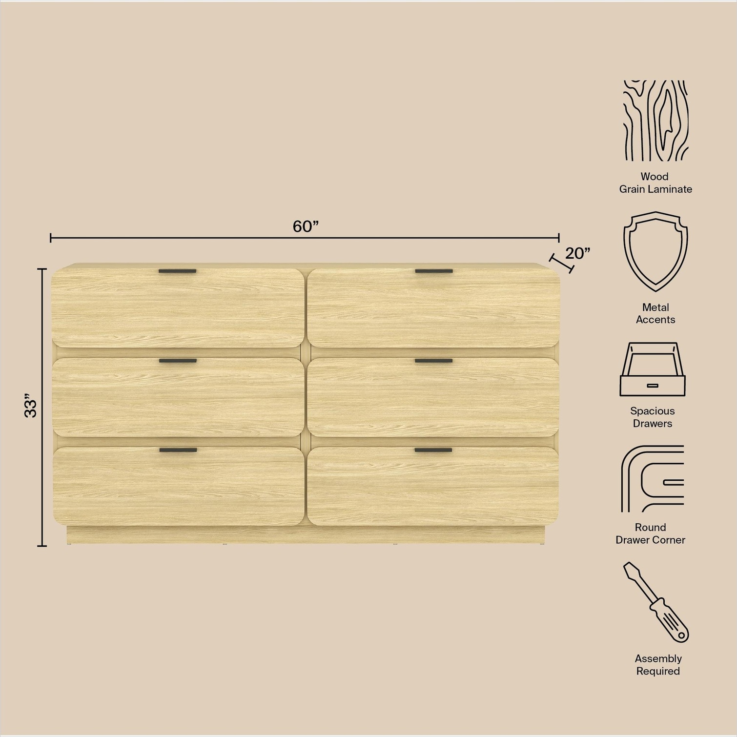 SunJet N4J9BAT92UCH dressers - View #5