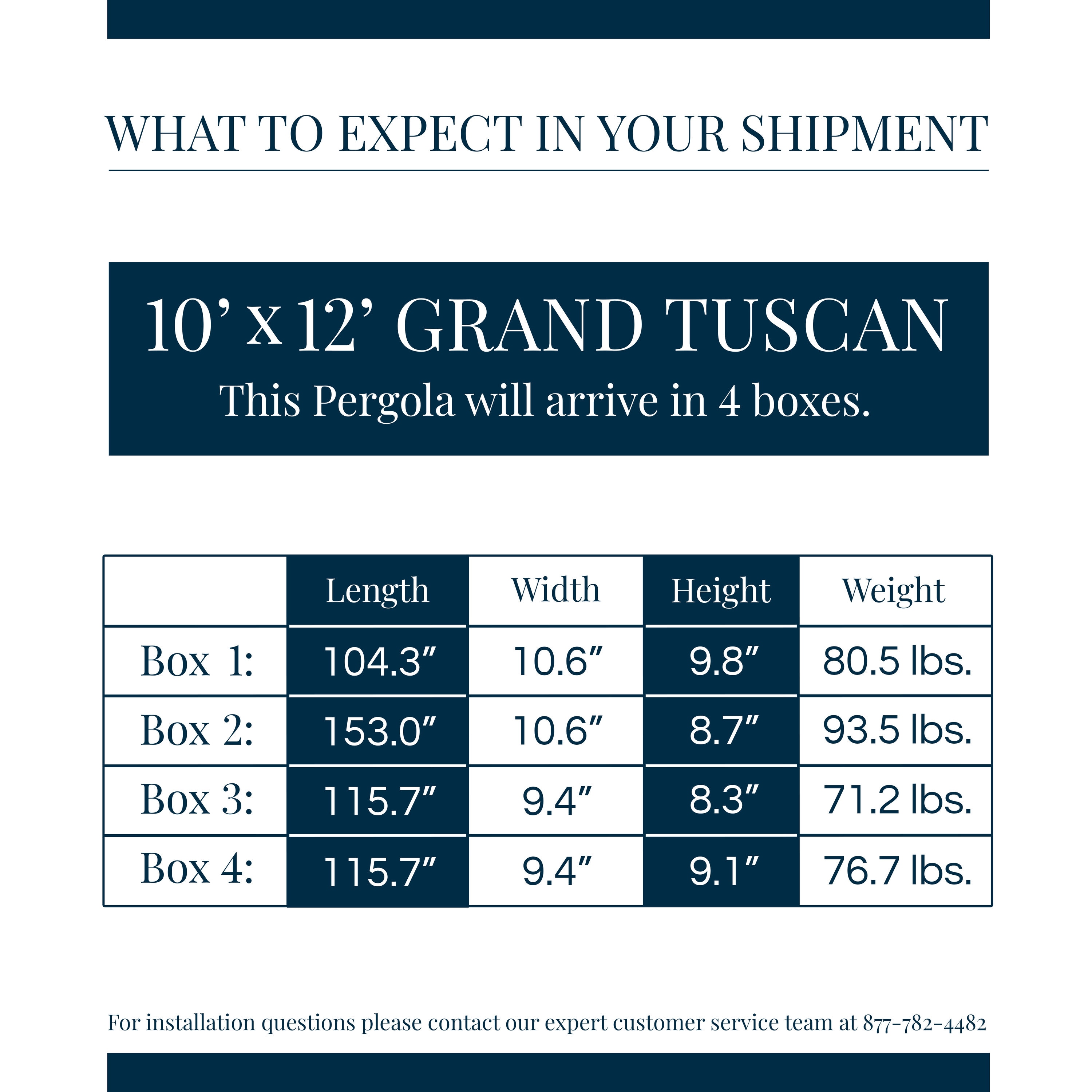Paragon Outdoor PRGRT-1012GY Pergolas-2 - View #11