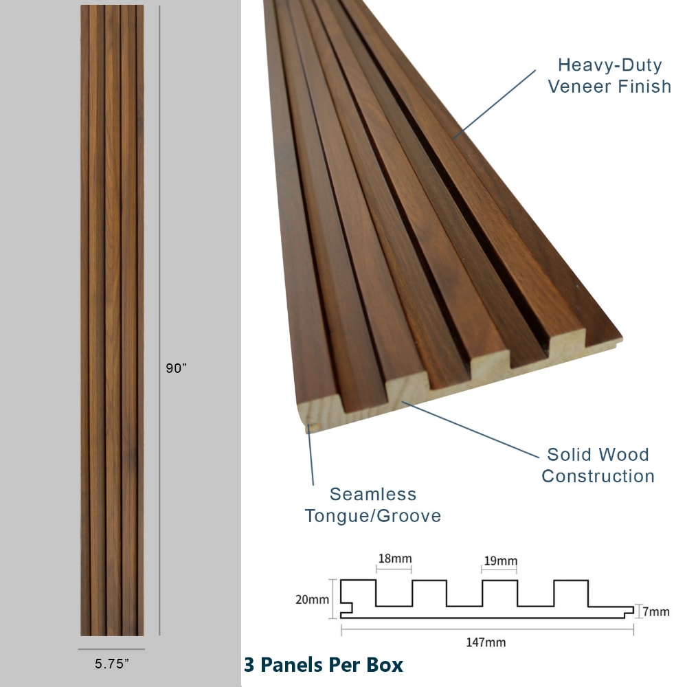 HIGHLANDERHOME WWC0011-90IN Wall-Panels - View #2