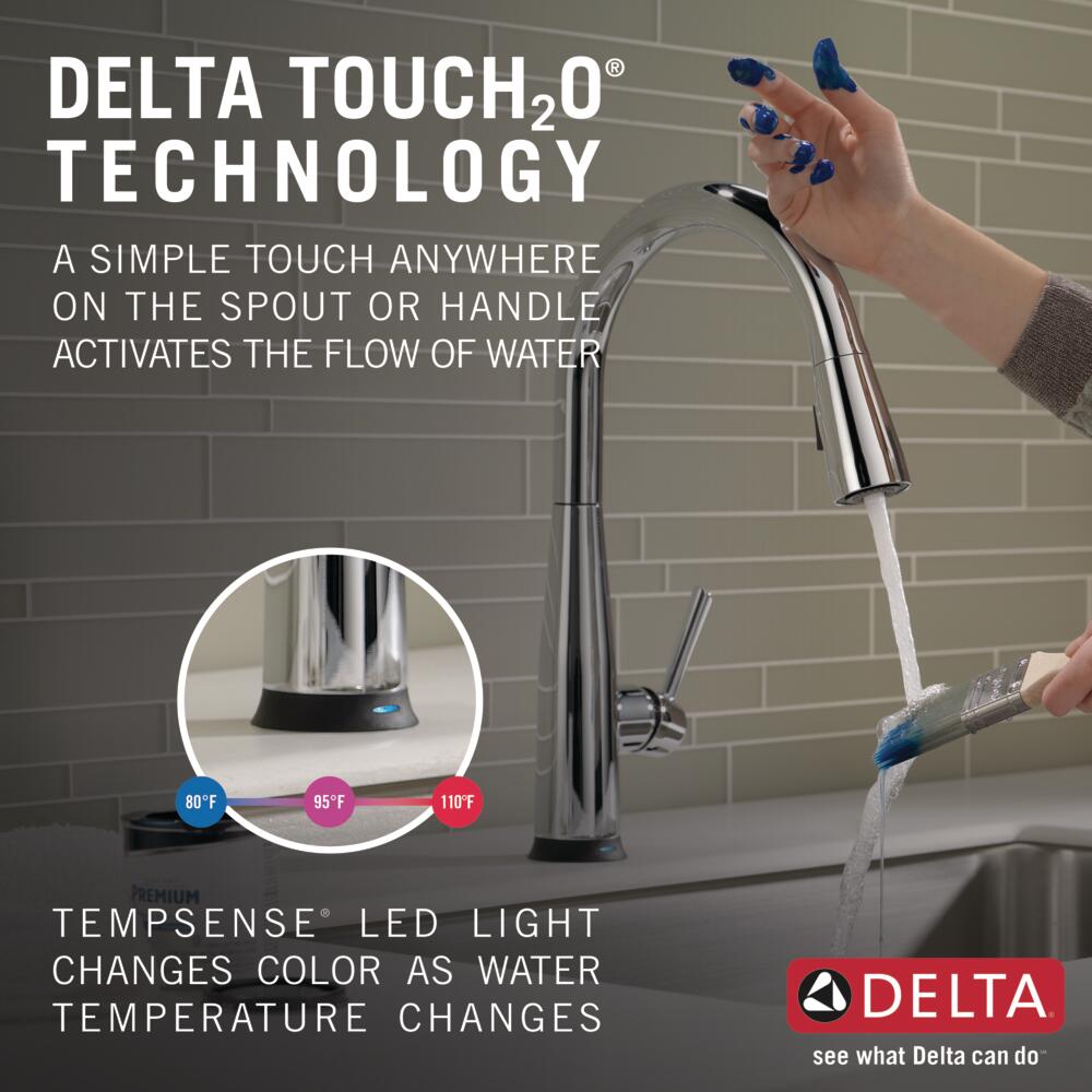 Delta 9113T-DST Kitchen-Faucets - View #3