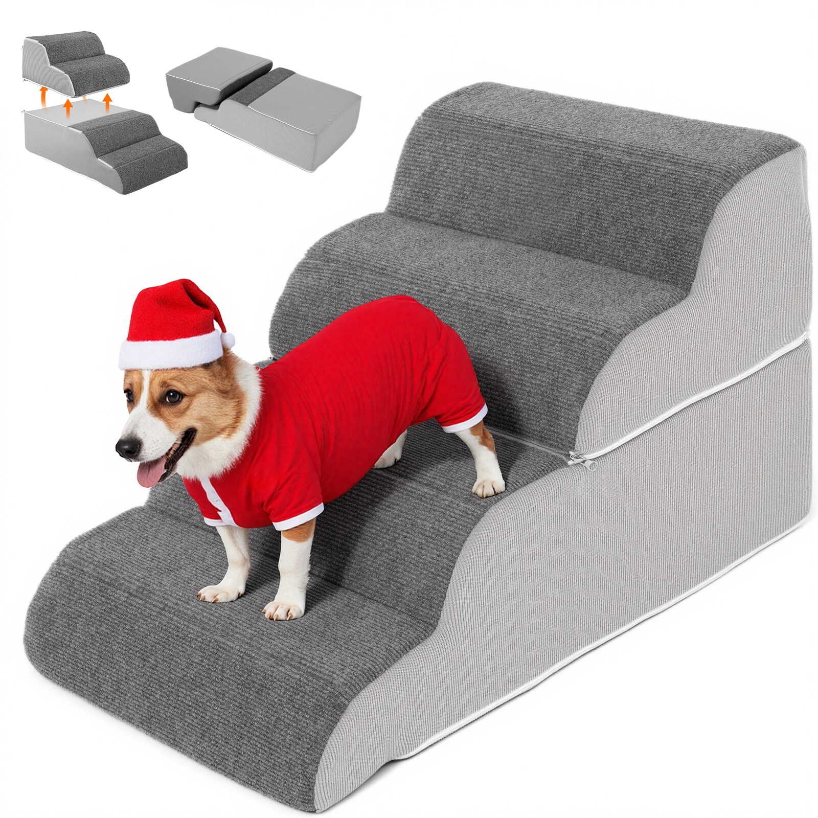 DOCRED I1331650-GY-4-LS2 Pet-Steps - View #2