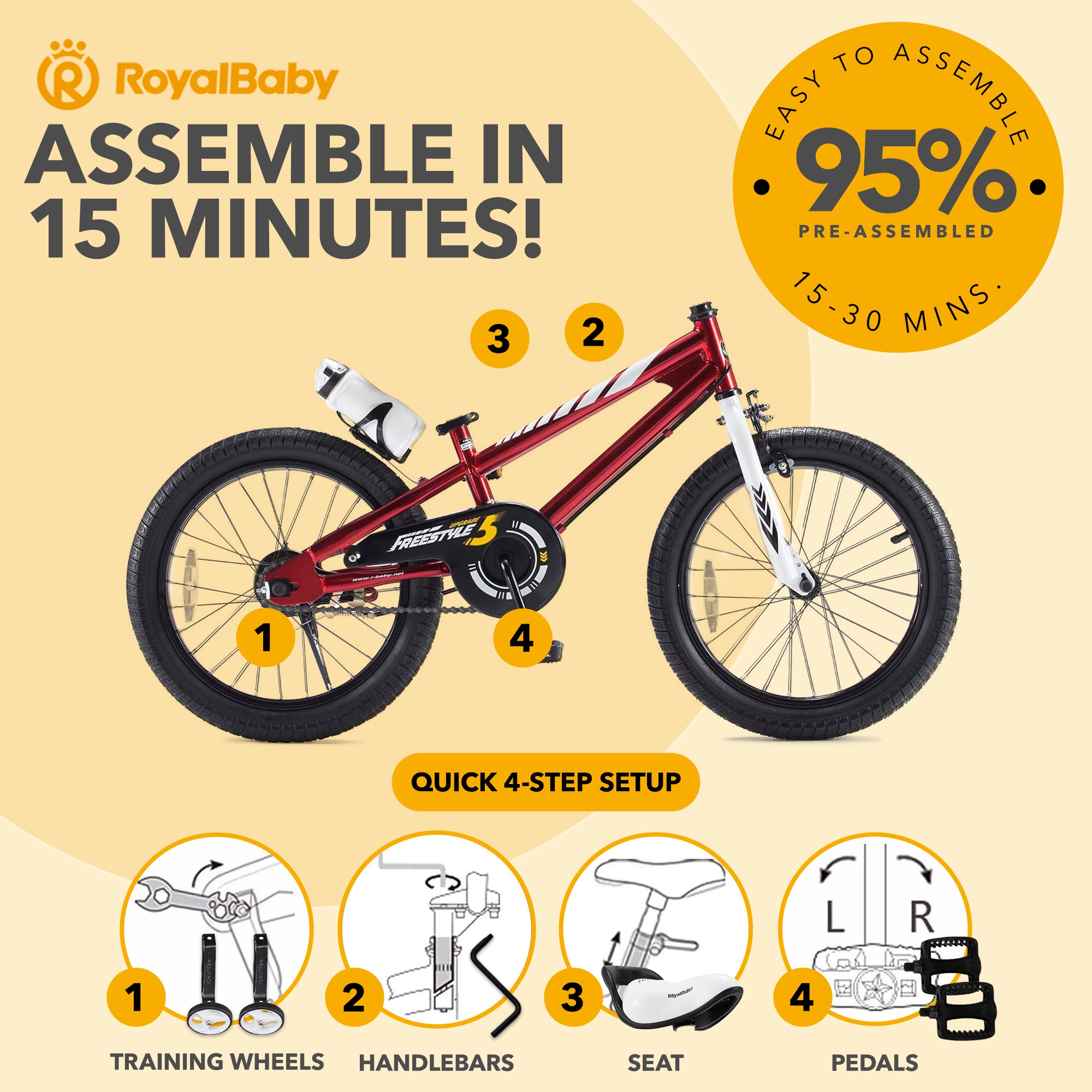 Royal Baby 388157 bikes - View #4