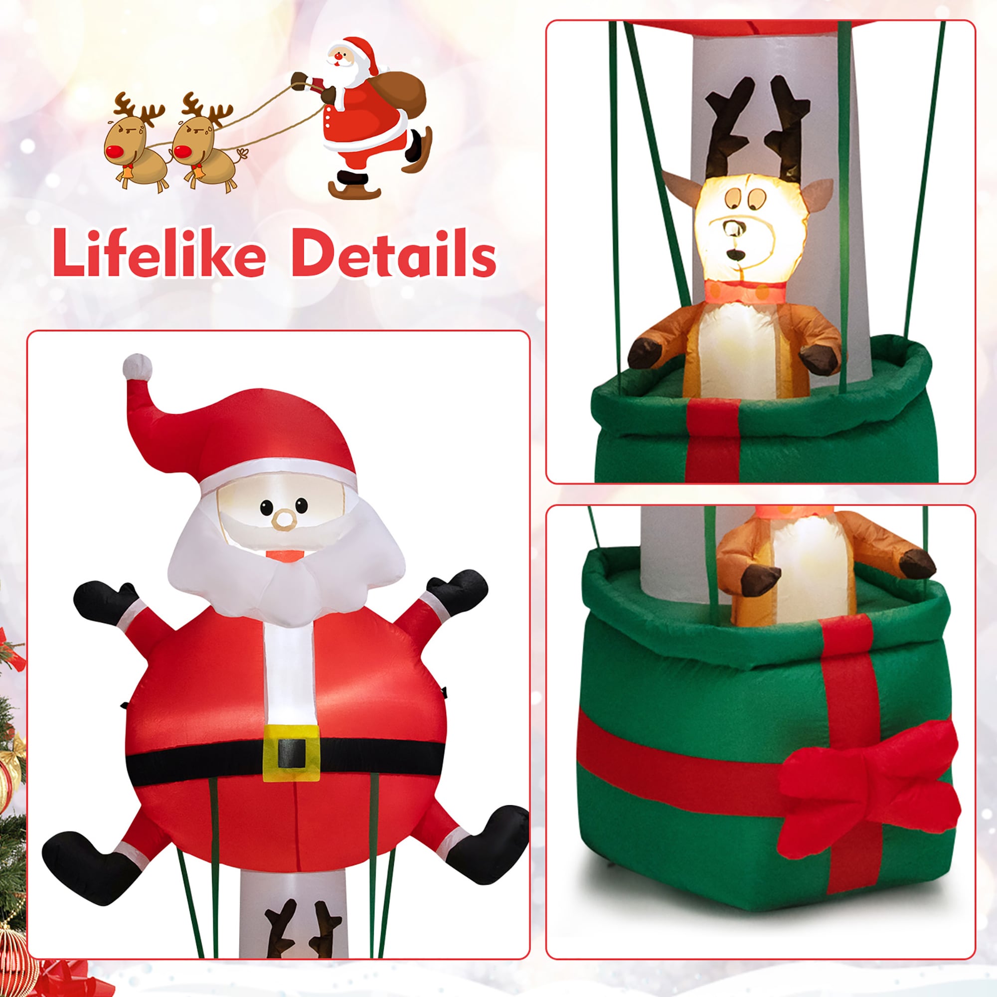 Costway LWS00697 Christmas-Inflatables - View #6