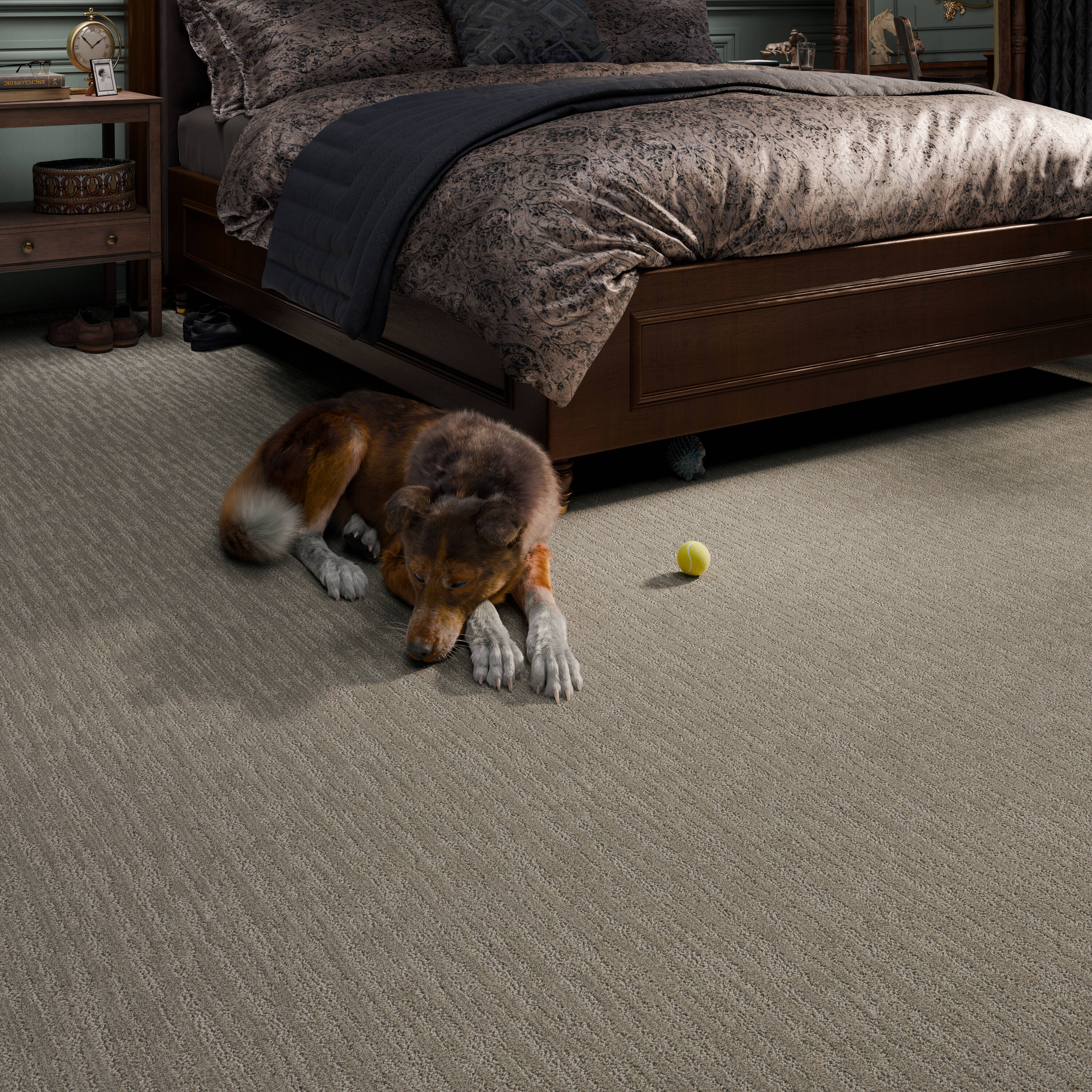 STAINMASTER PetProtect with LeakDefense Kitty Couture Chic Greige