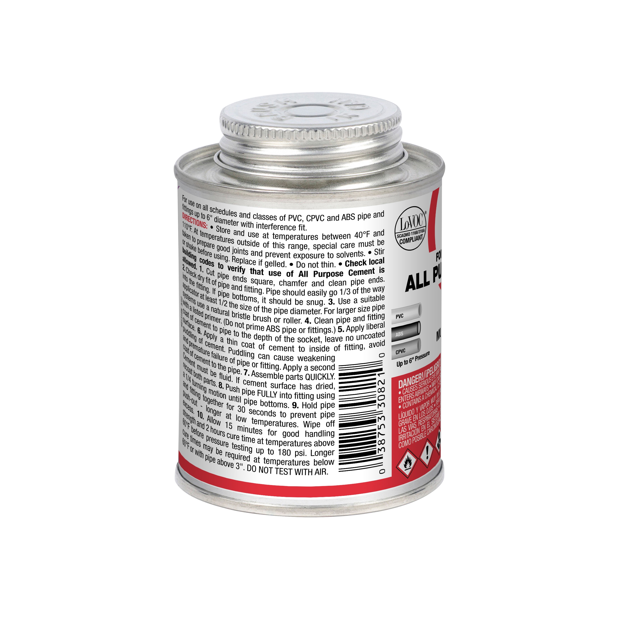 Oatey 30821L Pipe-Cements-Primers-Cleaners - View #12