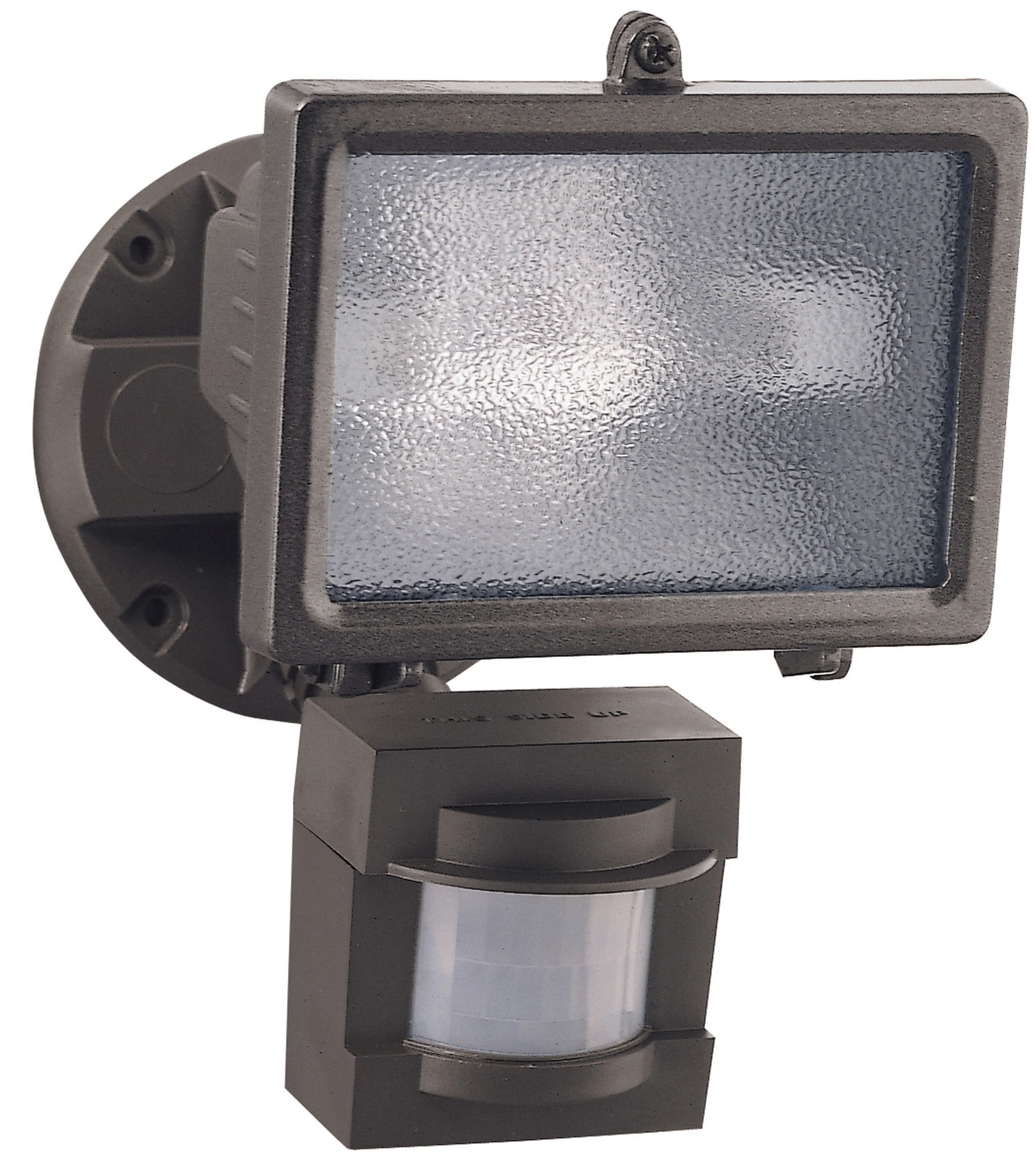 Secure Home 110-Degree Hardwired Halogen 1-Head Motion-Activated Flood  Light with Timer at