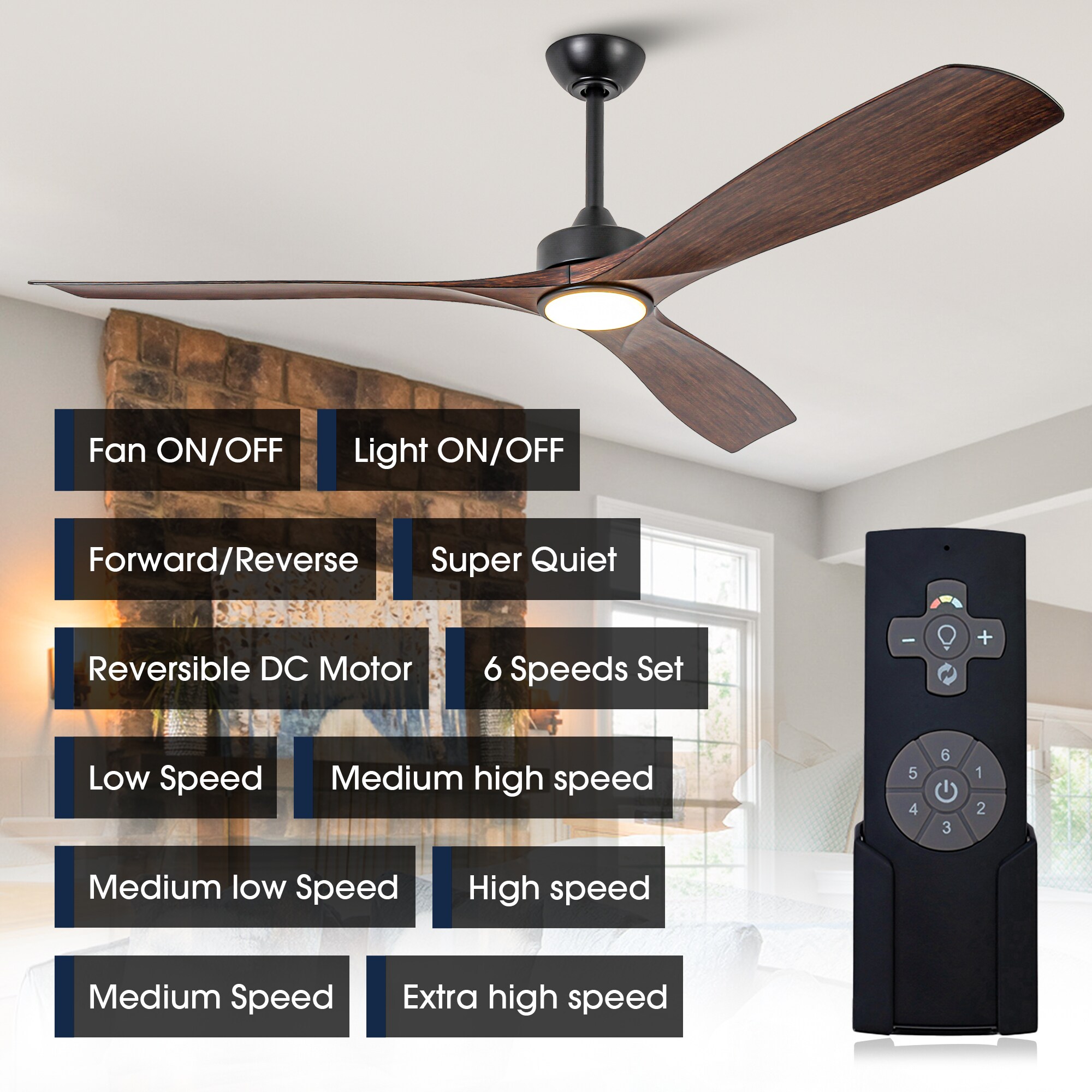 Parrot Uncle F8310110V Ceiling-Fans - View #4