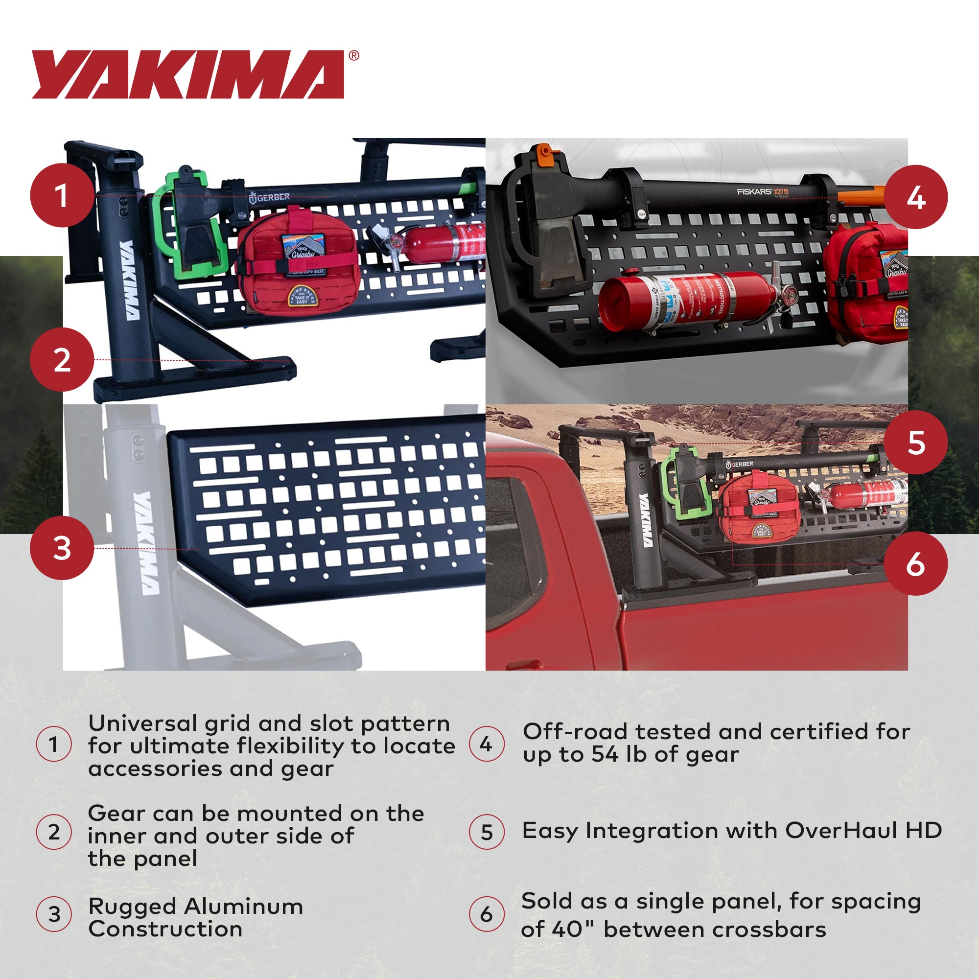 YAKIMA 8001178 Automotive-Grilles-Components - View #3