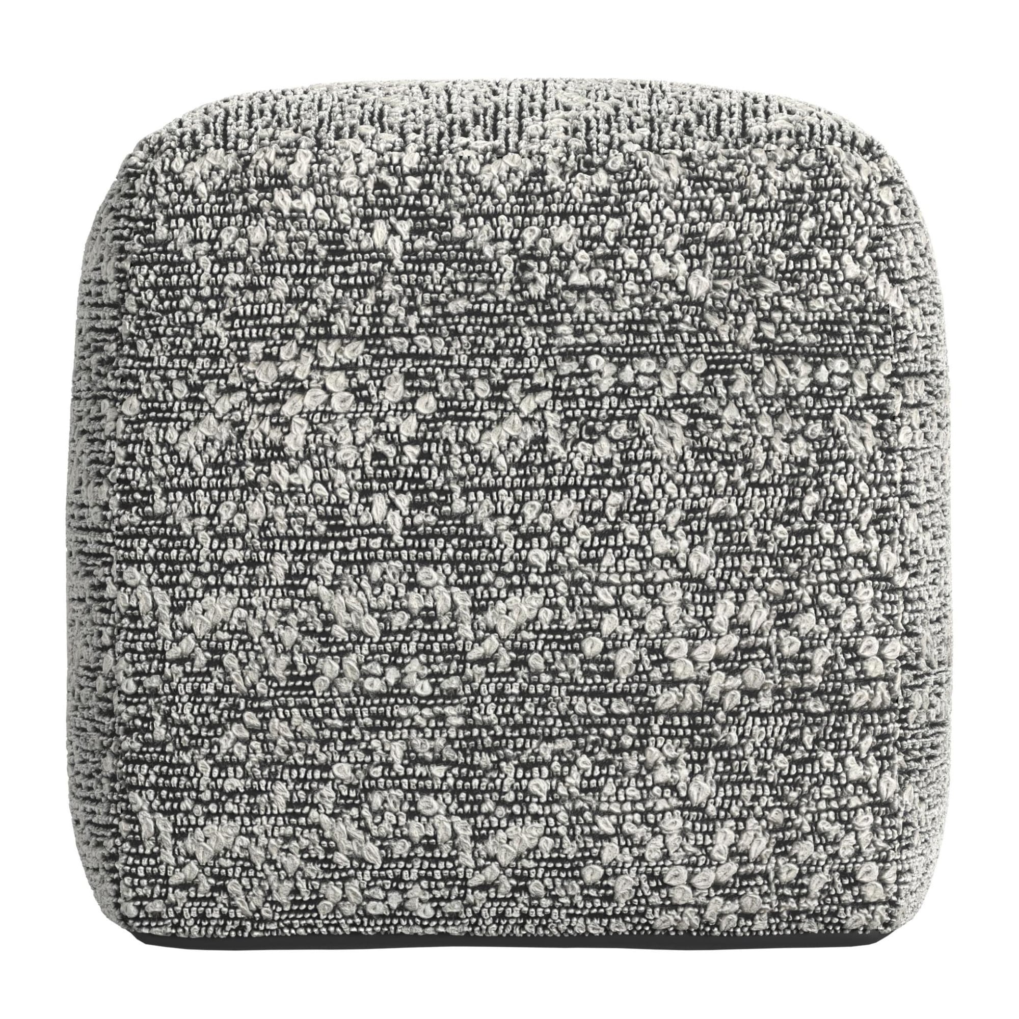 Steve Silver NH180P Casual Black Ottoman