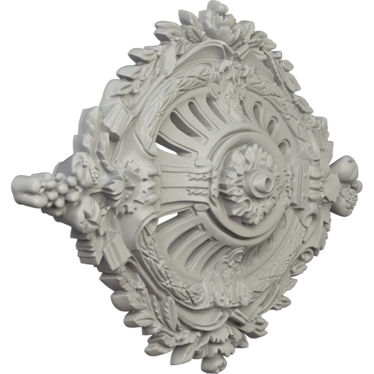 Ekena Millwork CM35X22ANPCF Ceiling-Medallions - View #2