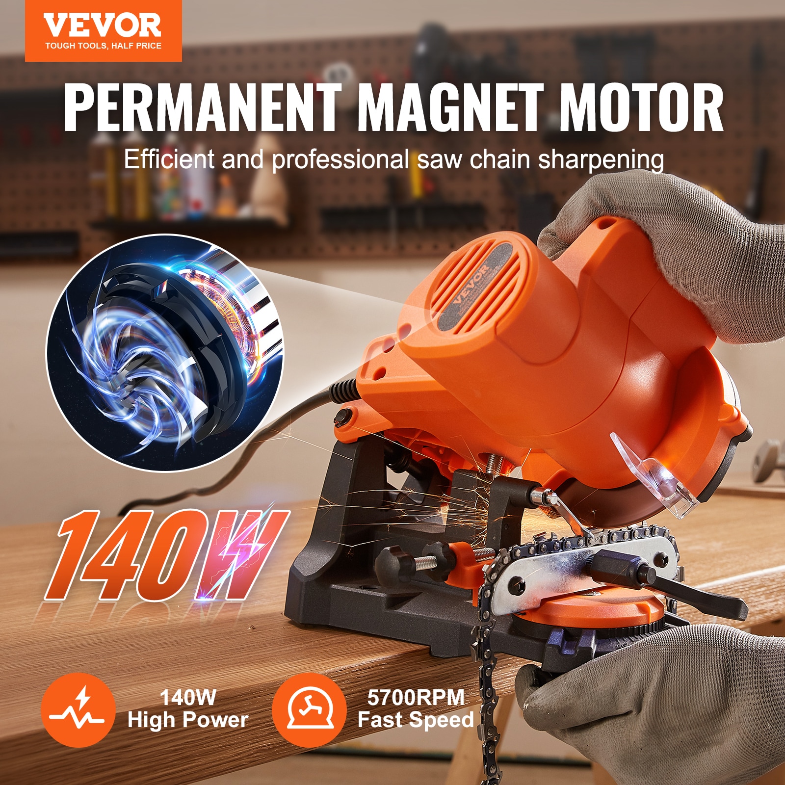 VEVOR D140W5500RPM3RMOLV1 sharpeners - View #3
