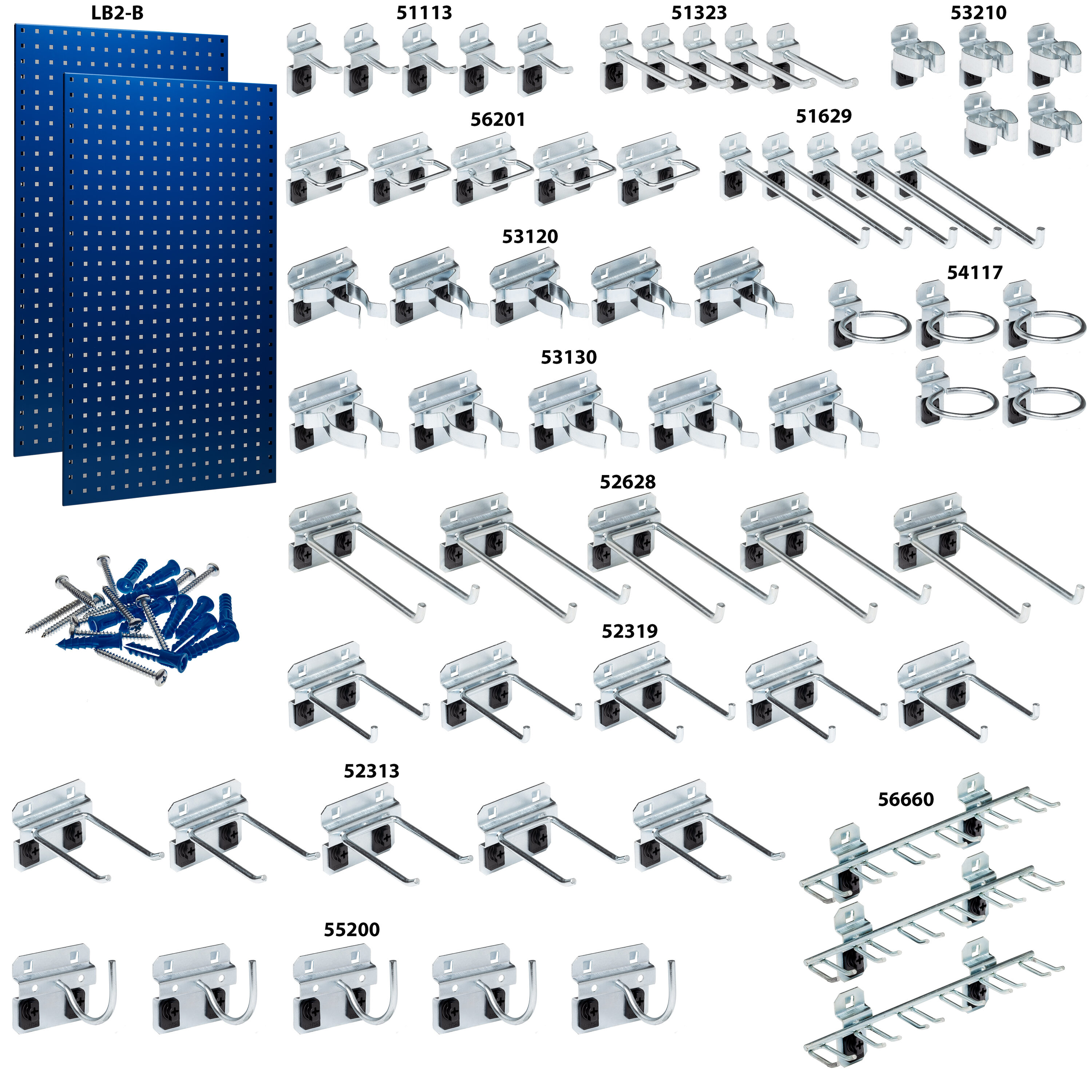 Triton Products LB2-BKIT Pegboard-Acc - View #2
