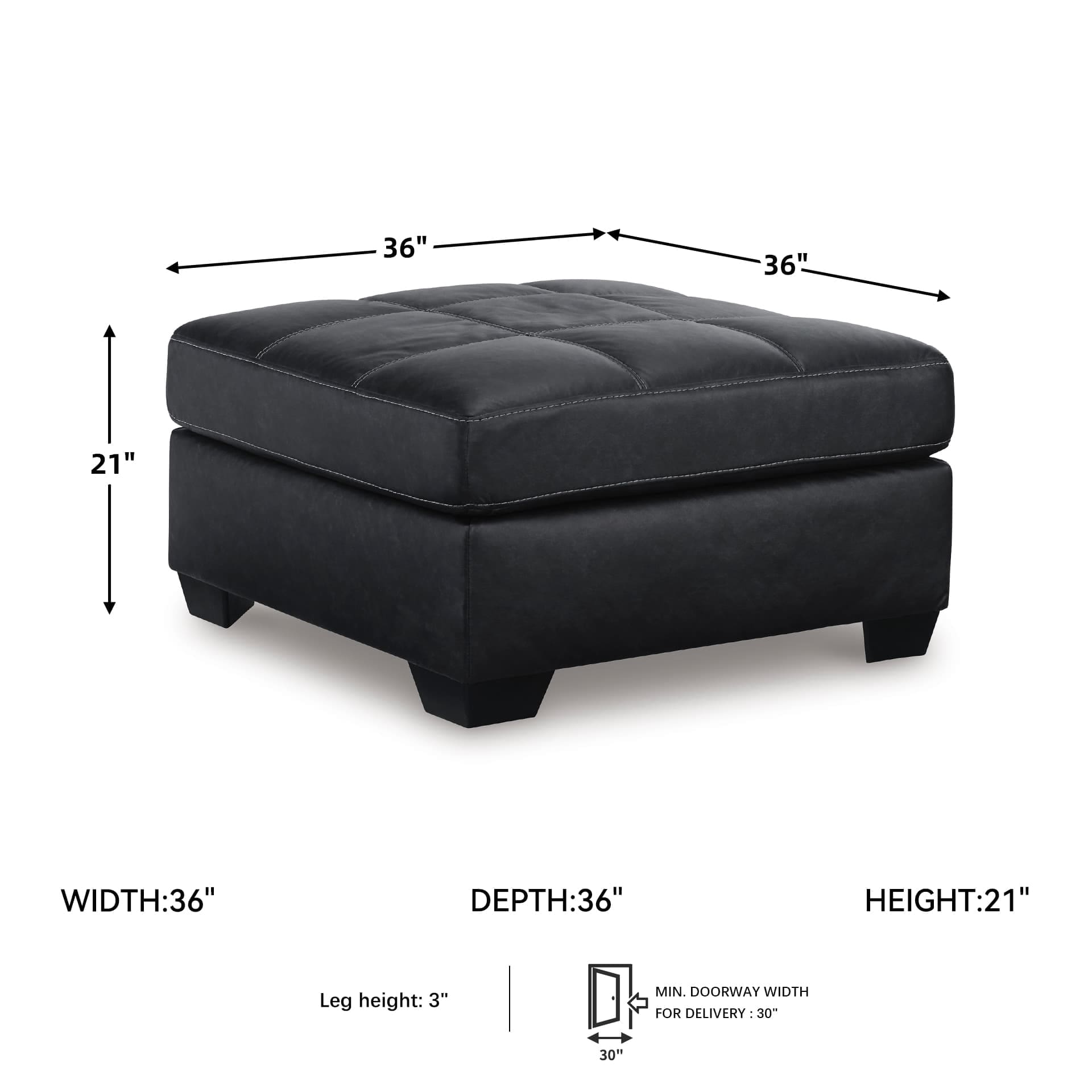 Signature Design by Ashley 1700408 Indoor-Ottomans - View #6