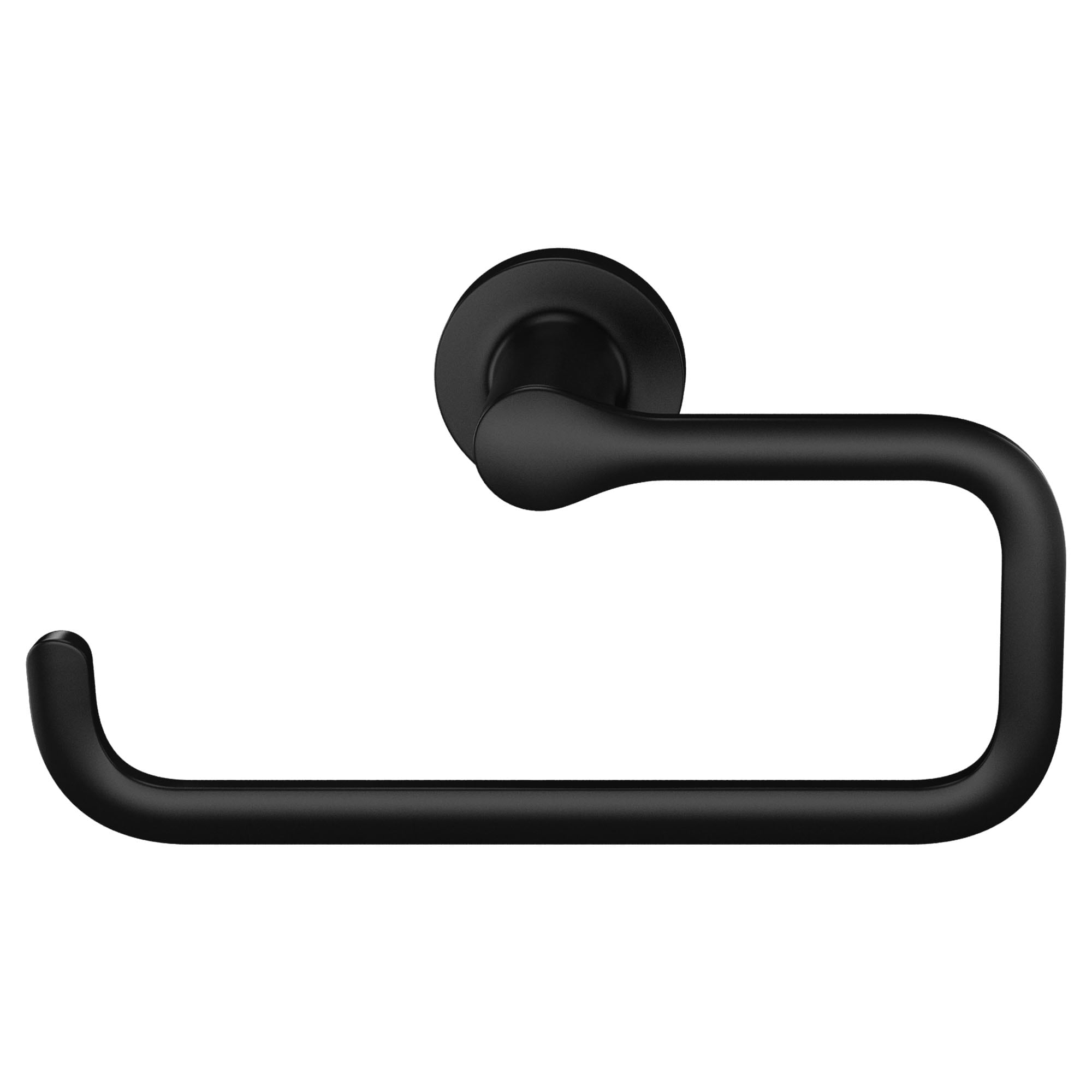 American Standard Studio s Matte Black Wall Mount Single Towel Ring in ...