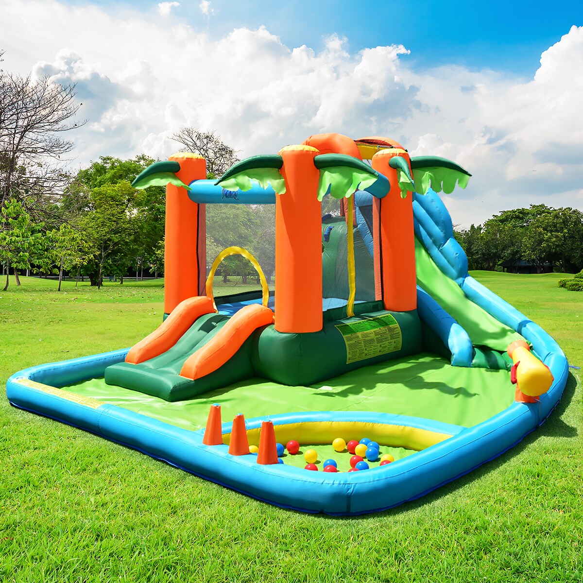 Costway CSHY005471 Bounce-Houses - View #3