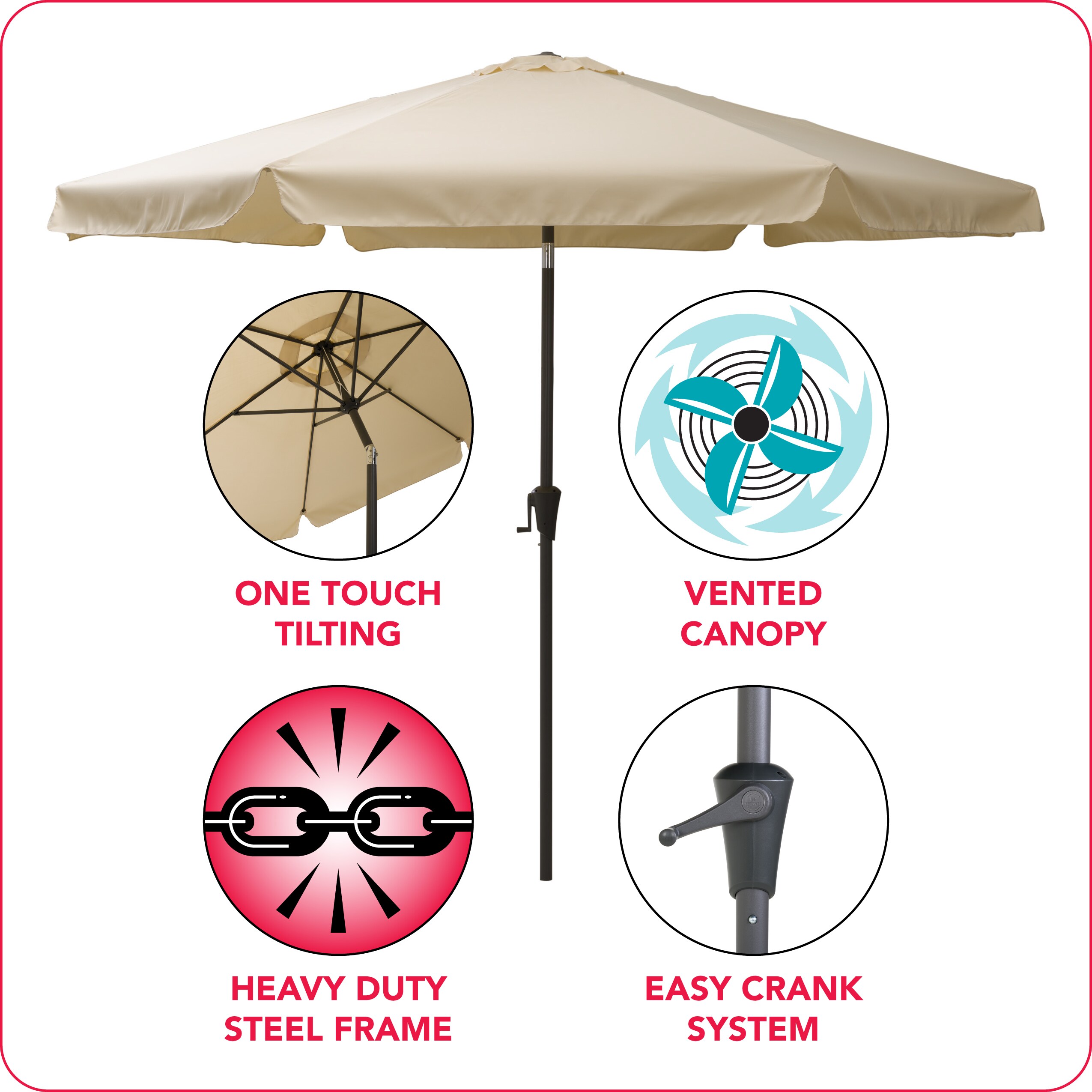 CorLiving PPU-210-U Umbrellas-2 - View #10