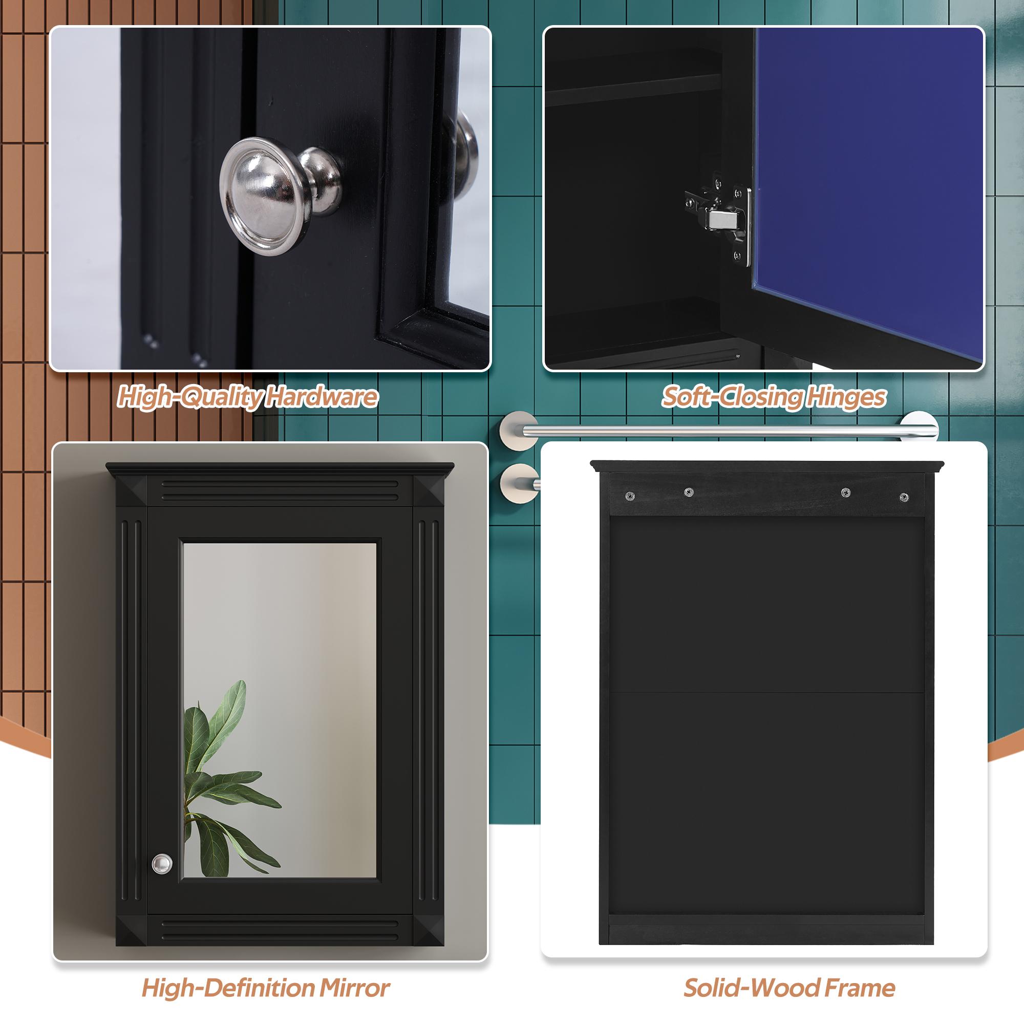 Bayfeve BF-17680B-MP Bathroom-Medicine-Cabinets - View #4