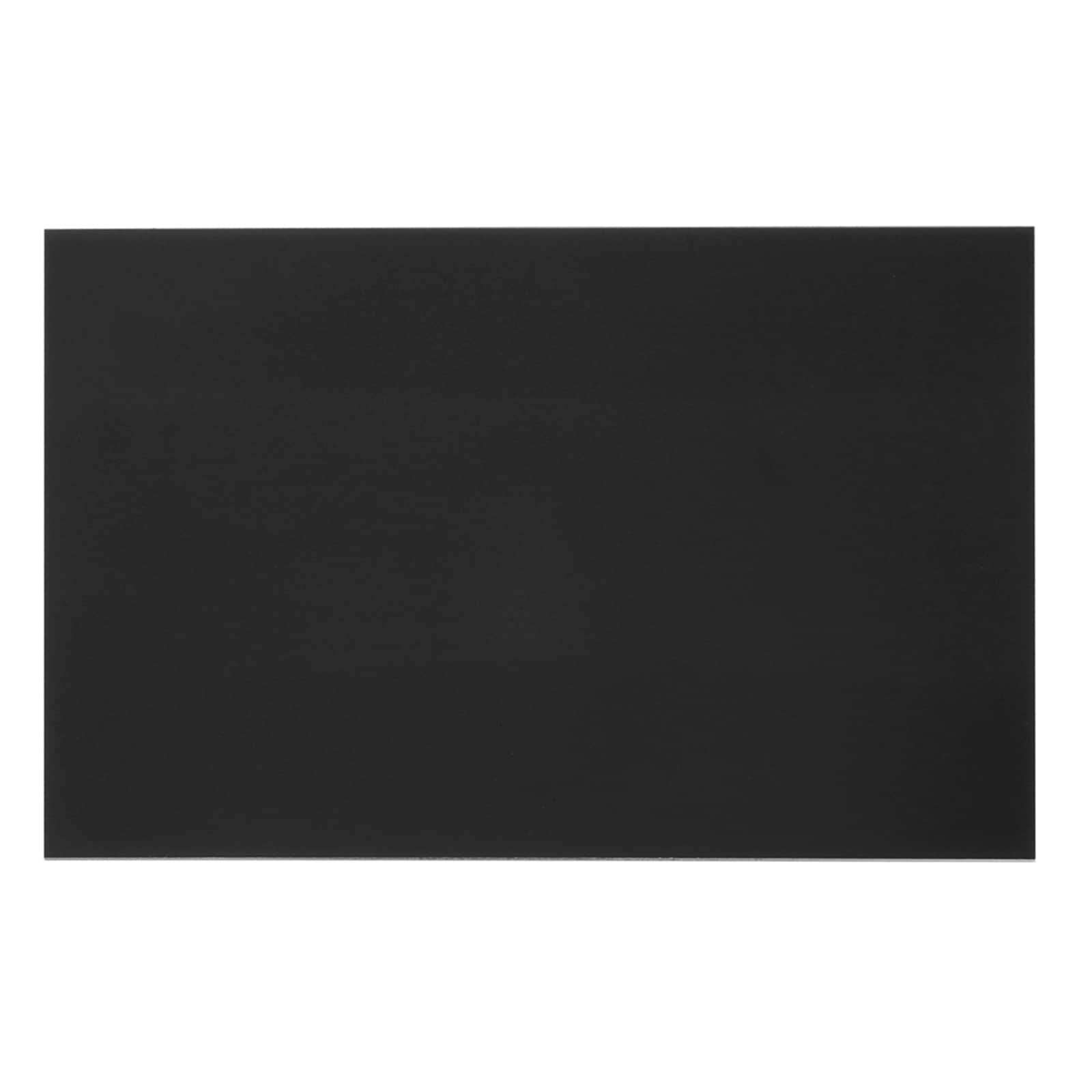 PATIKIL 1pc 8 x 12-Inch Anodized Aluminum Sheet Metal Laser Plates Engraving Blanks 0.8MM Thin Rectangle for Crafting DIY House Laser Engraving Black