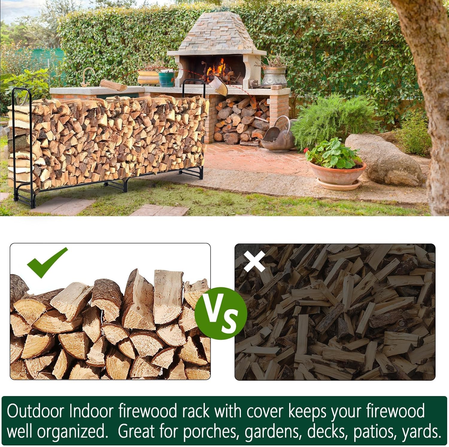 Garvee LMY-PHO-10ISA0BQ Firewood-Storage - View #7