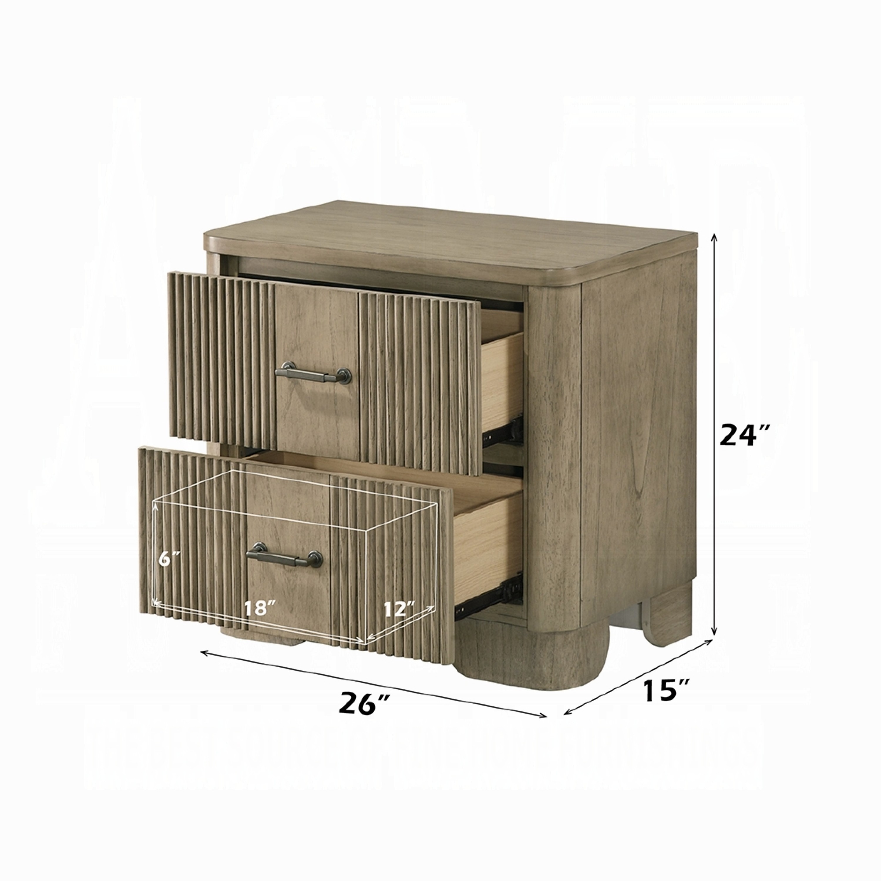 Benzara BM348526 nightstands - View #4