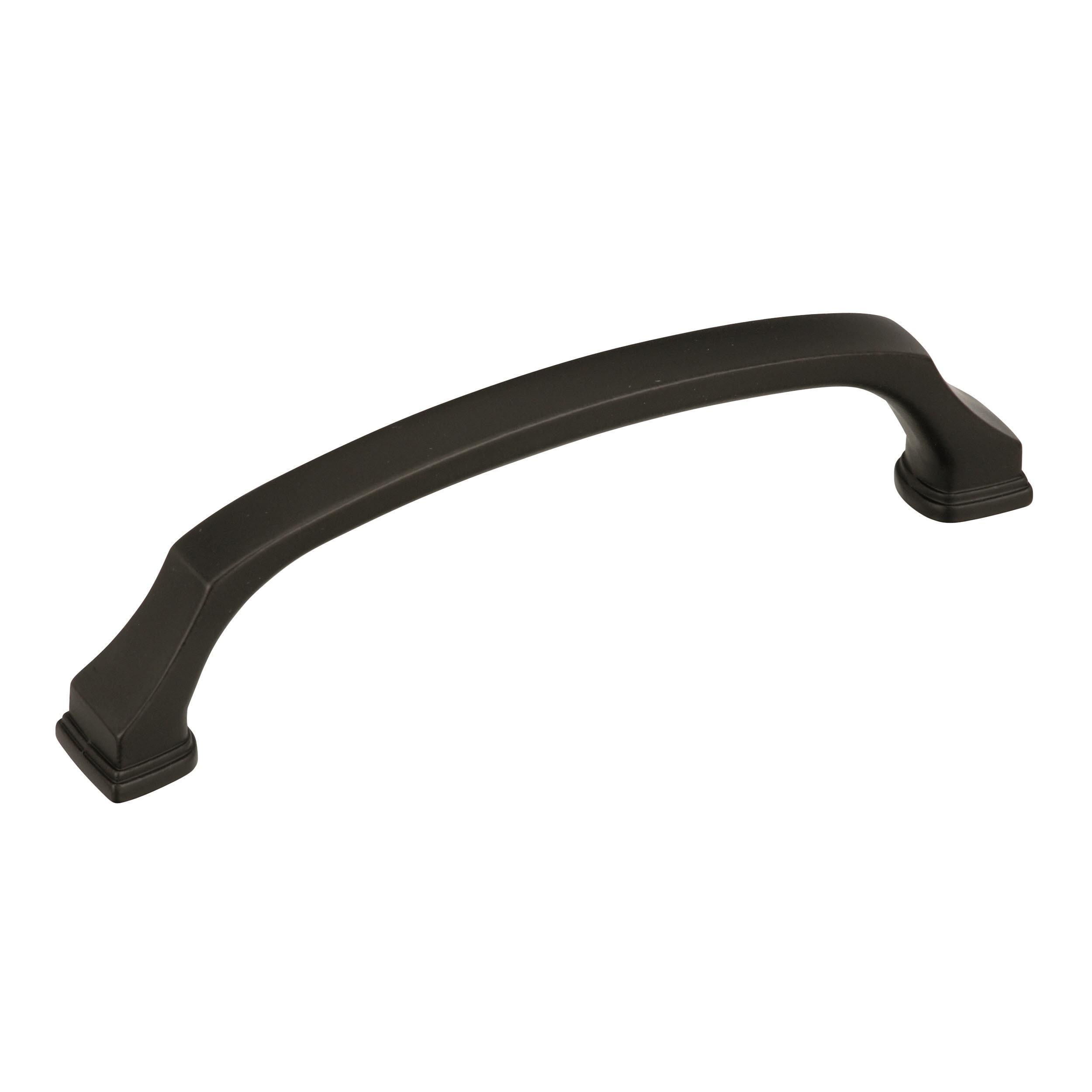 Amerock BP55346BBR Revitalize 5-1/16-in , 128mm Center to Center Black Bronze Arch Handle