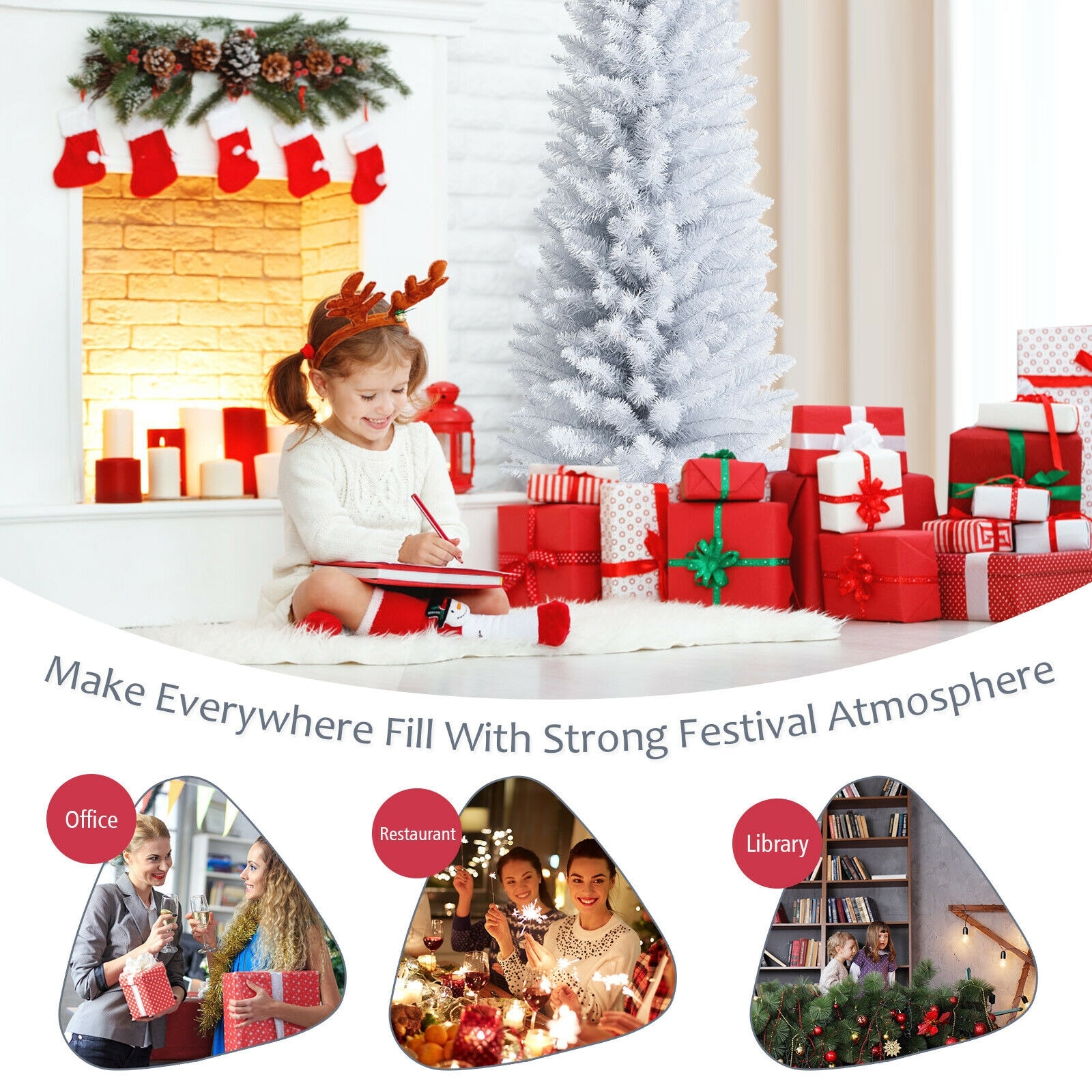 Forclover HYFE-23610 Artificial-Christmas-Trees - View #8