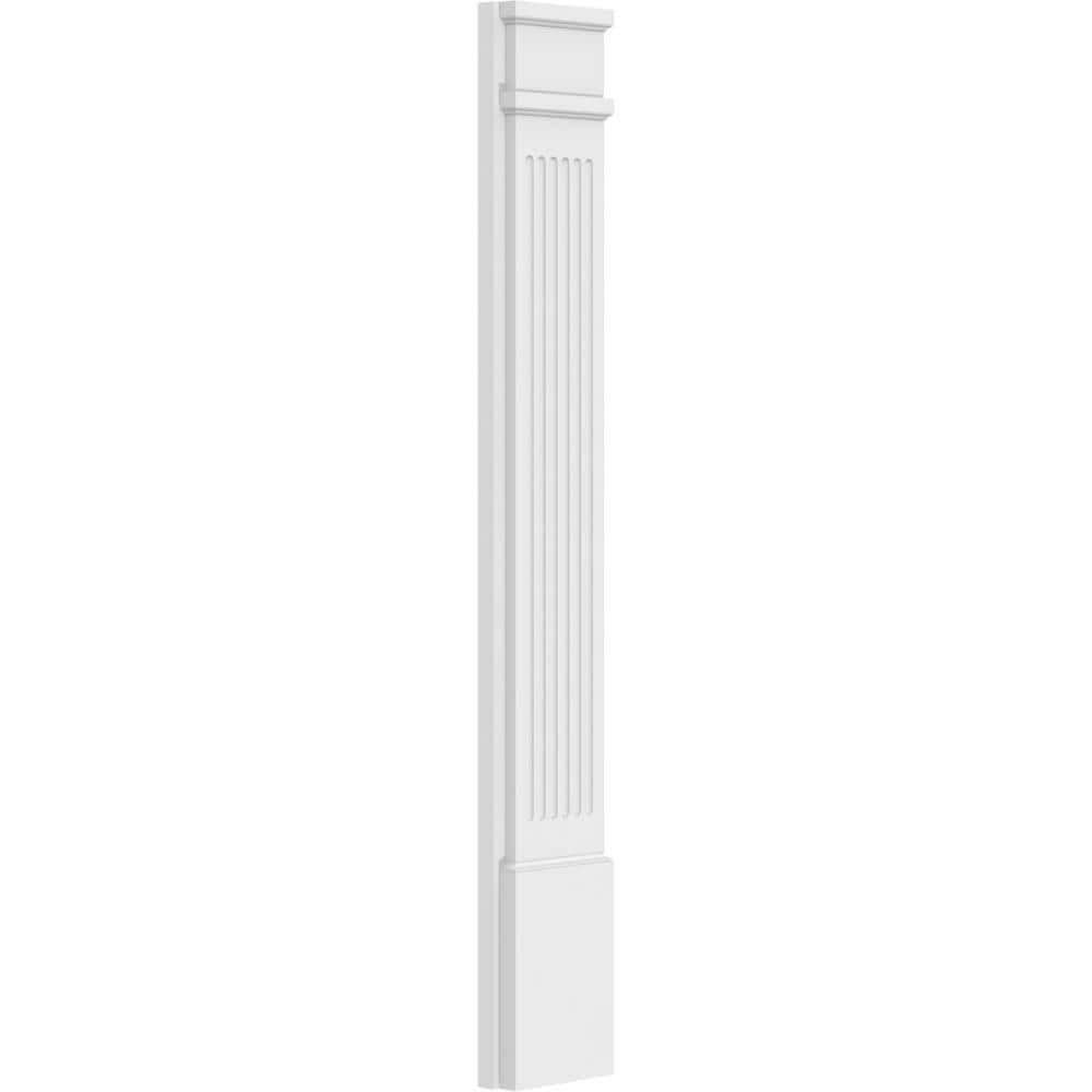 Ekena Millwork PILP07X048FL02-2 Entry-Door-Casing-Accents - View #4