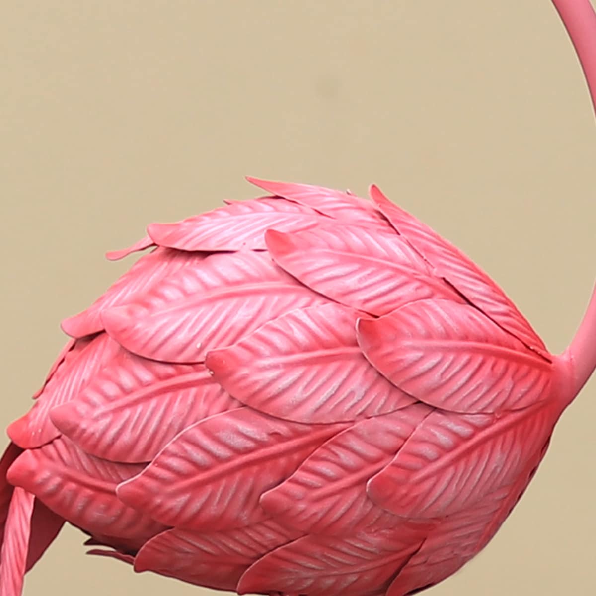Pink Twine Springy Head Flamingo Sculpture 19 inch, One Size - Ralphs