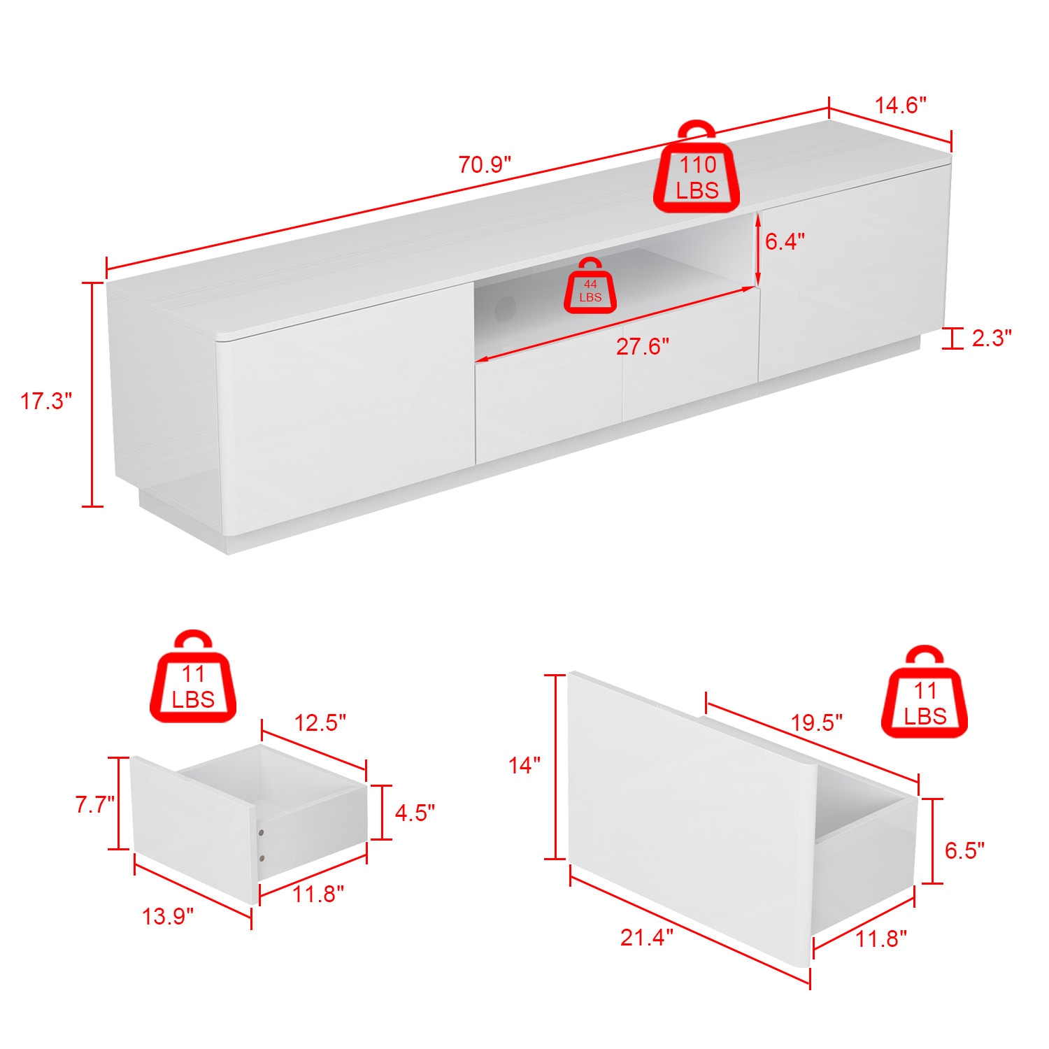 FUFU&GAGA JH0337-01 Tv-Stands - View #12