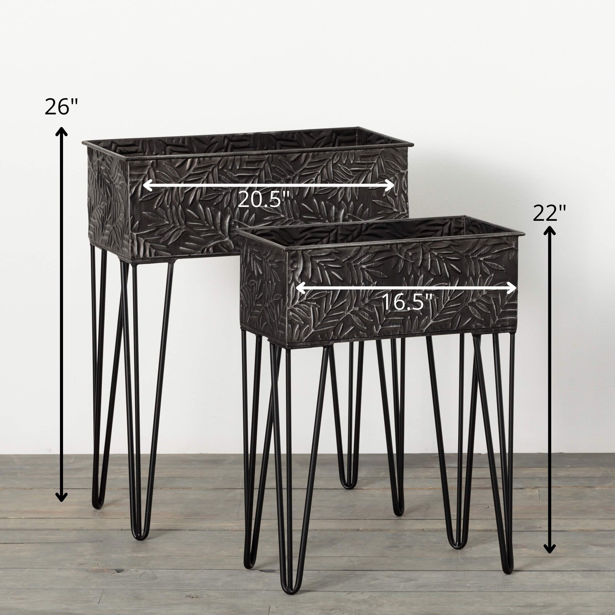 Sullivans MET2284 Planter-Window-Box - View #4