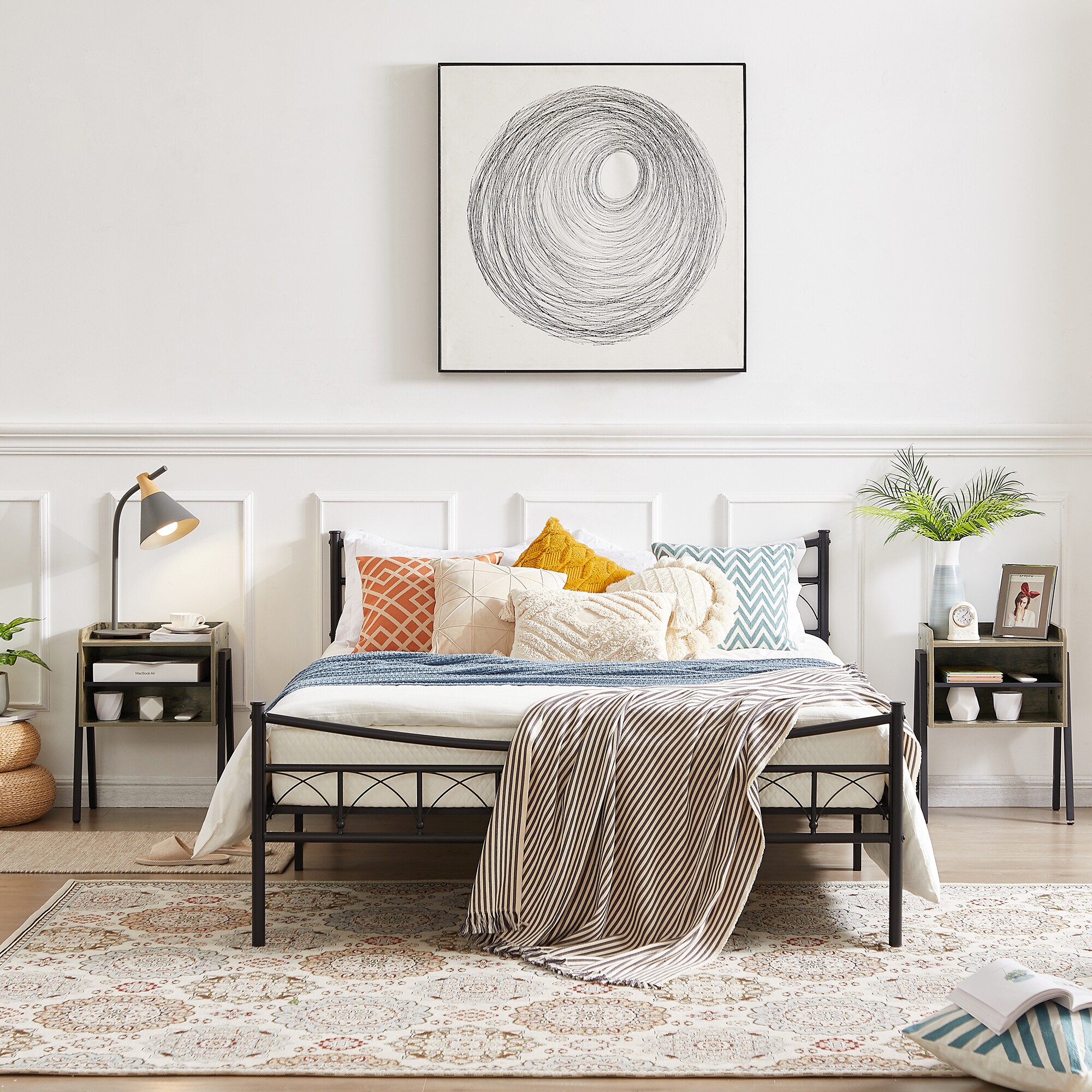 Vecelo LOE-XF-ST13-GRY-A2 nightstands - View #9