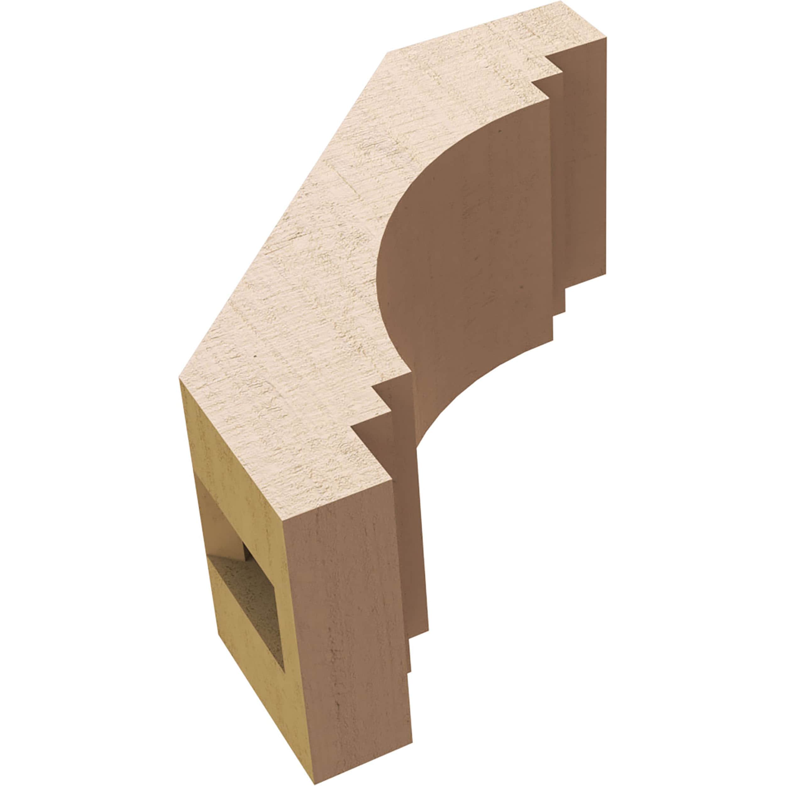 Ekena Millwork BRCUR03X06X06PECRCPR braces - View #13