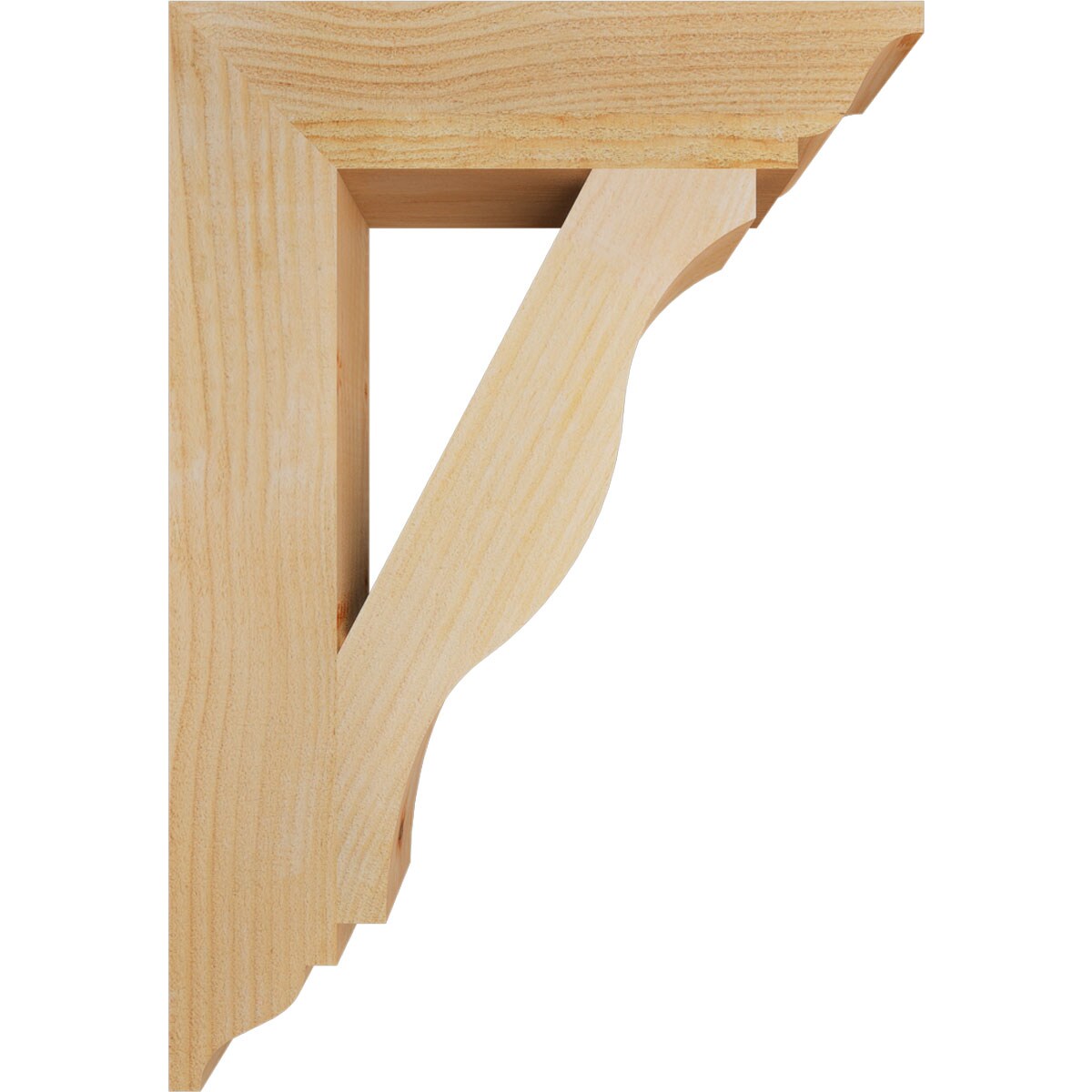 Ekena Millwork BKT04X18X26FST01RDF Exterior-Brackets-Braces - View #3