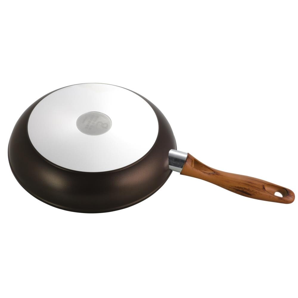 Ozeri Green Earth Wok, with Smooth Ceramic Non-Stick Coating (100% PTFE and PFOA Free), Shitake Brown